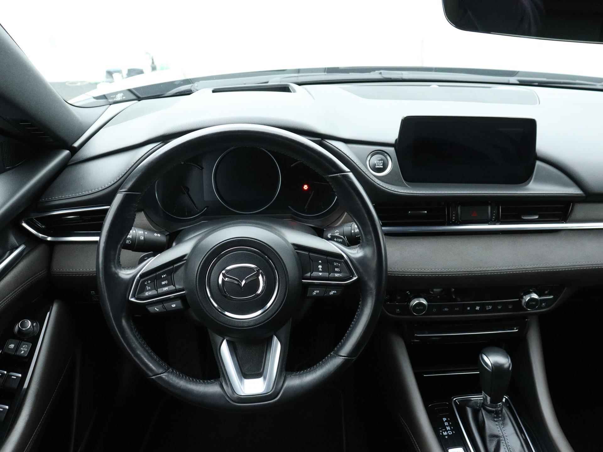 Mazda 6 Sportbreak SkyActiv-G 194 Signature 194pk Automaat  | Navigatie | Dodehoek Detectie | Adaptieve Cruise Control | Lederen Bekleding | Voorstoelen/ Stuur Verwarmd - 22/39