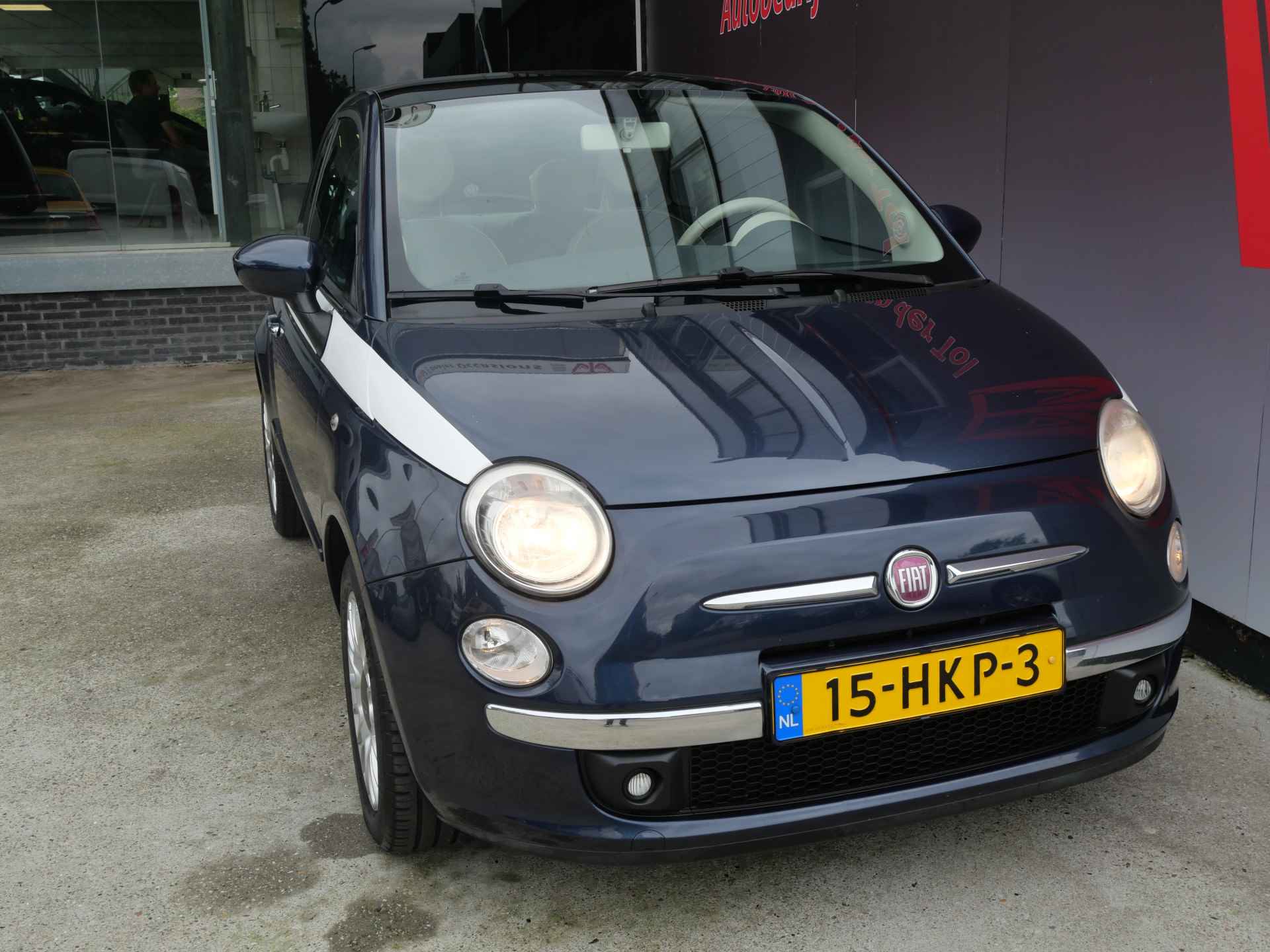 Fiat 500 1.2 LOUNGE | AIRCO | PANORAMA | RIEM V.V. | NL-AUTO | 12-2008!! - 3/18