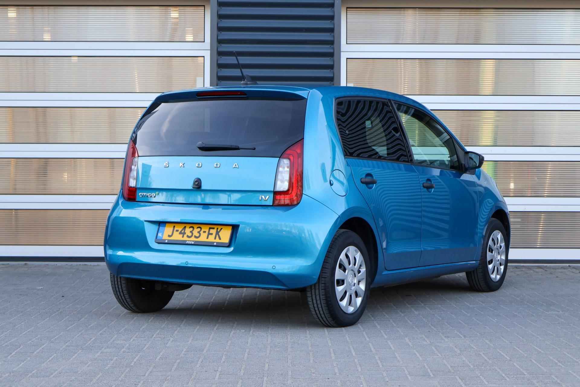 Skoda Citigo e-iV 83pk EV Ambition | Airco Automatische | Stoelverwarming Voor | 2 Laadkabels | Parkeersensoren Achter - 2/32