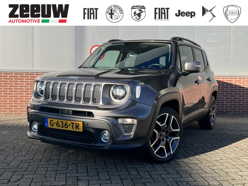 Jeep Renegade 1.3 Turbo 150 PK Limited | Parking | Navi | Led | 19"