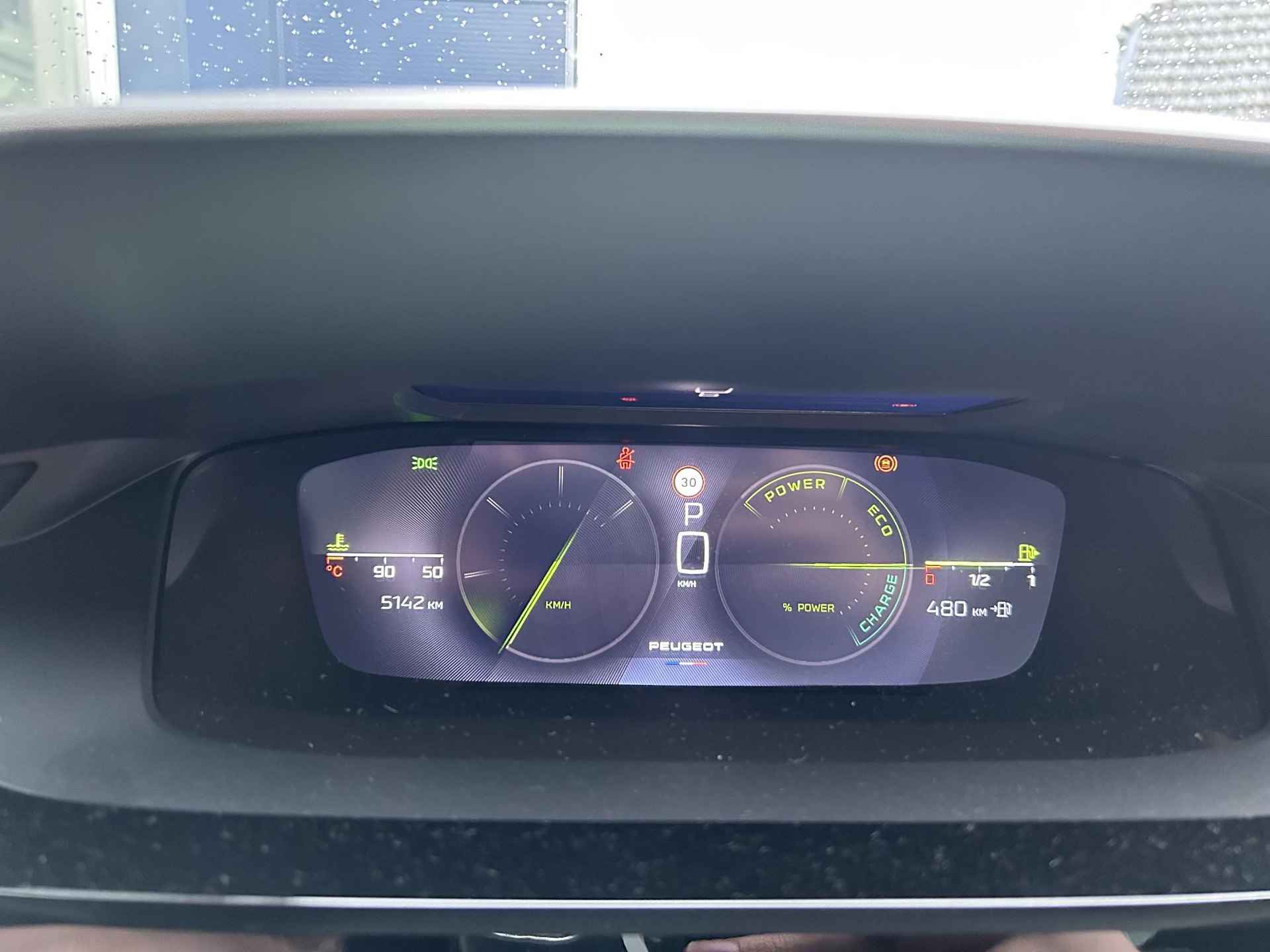 Peugeot 308 SW 1.2 Hybrid 136 e-DCS6 GT | Hybride Automaat | Navigatie | Navigatie | Digitaal Dashboard | 360 Graden Camera | Adaptieve Cruise Control | Dode Hoek detectie | Keyless Entry | Handsfree Kofferklep | Stoelverwarming | Alcantara Interieur | 18" PORTLAND Velgen - 6/53