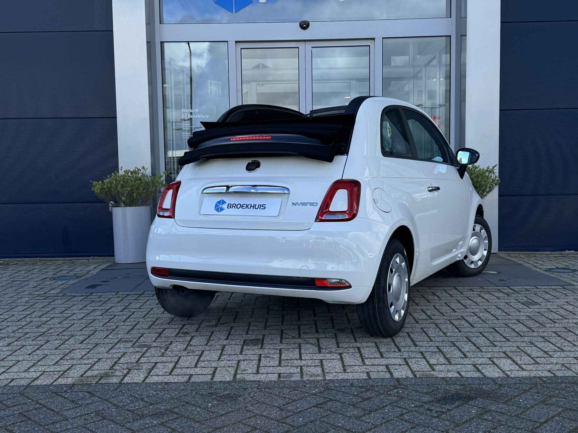 Fiat 500C 1.0 Hybrid Urban | Radio | Elektrische ramen - 11/28