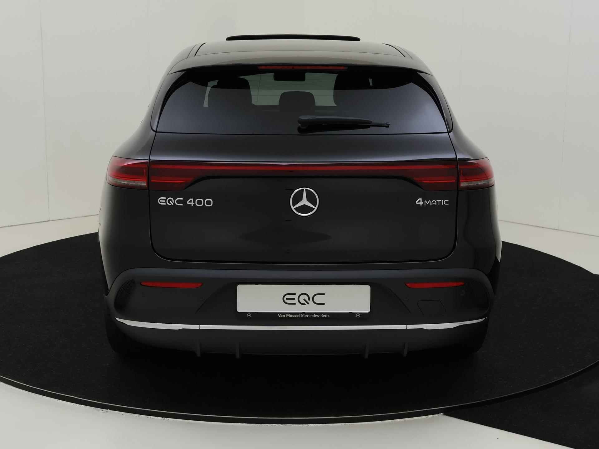 Mercedes-Benz EQC 400 4MATIC AMG Line 80 kWh Nieuw! /Panoramadak / Memory stoelen/ Schuifdak/ Sfeerverlichting/ - 8/40