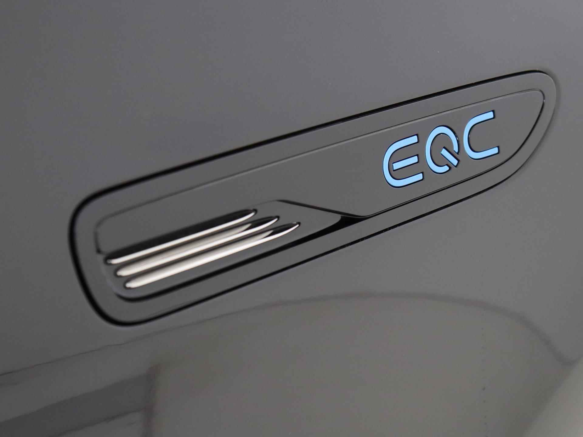 Mercedes-Benz EQC 400 4MATIC AMG Line 80 kWh Nieuw! /Panoramadak / Memory stoelen/ Schuifdak/ Sfeerverlichting/ - 18/40