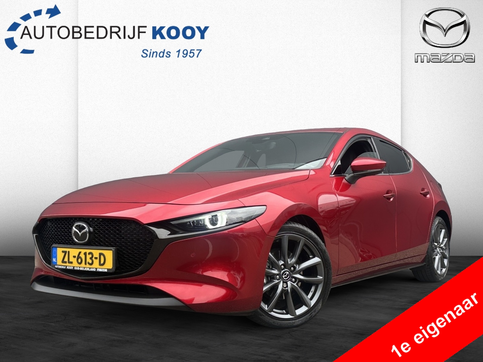 Mazda 3 2.0 SkyActiv-G Luxury / Leer / Bose / 1e eigenaar