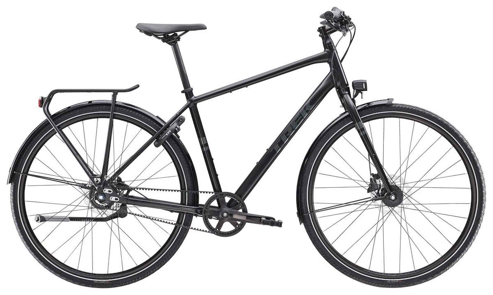 TREK District 4 Equipped TREK BLACK SATIN XL 55cm XL 2024 - 1/1