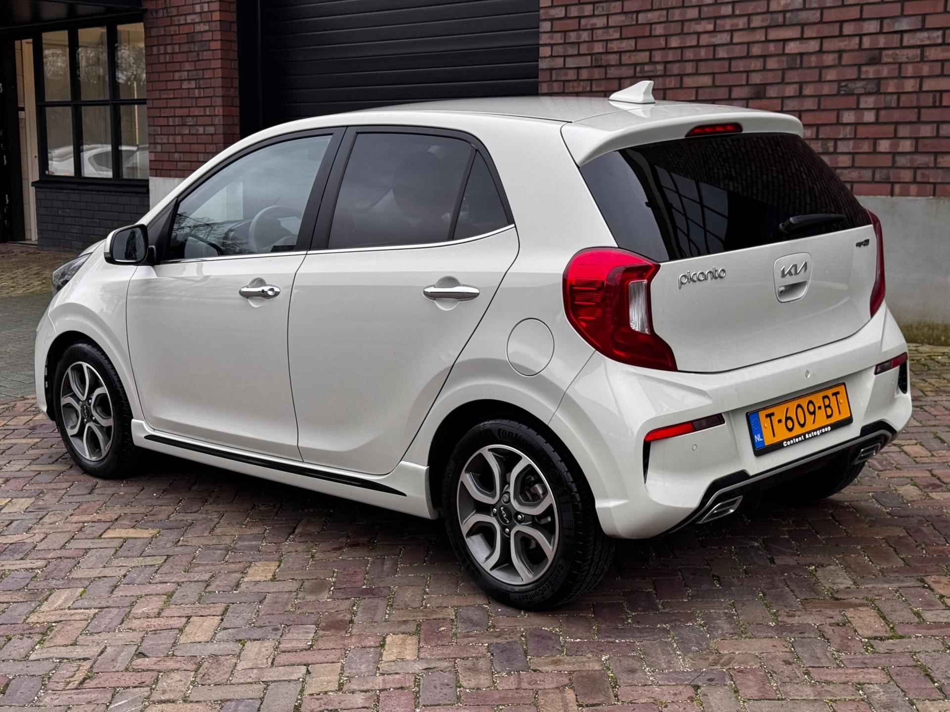 Kia Picanto 1.0 DPi GT-Line / Automaat / Navigatie + Camera / Climate control / Cruise Control / Lederen bekleding - 11/48