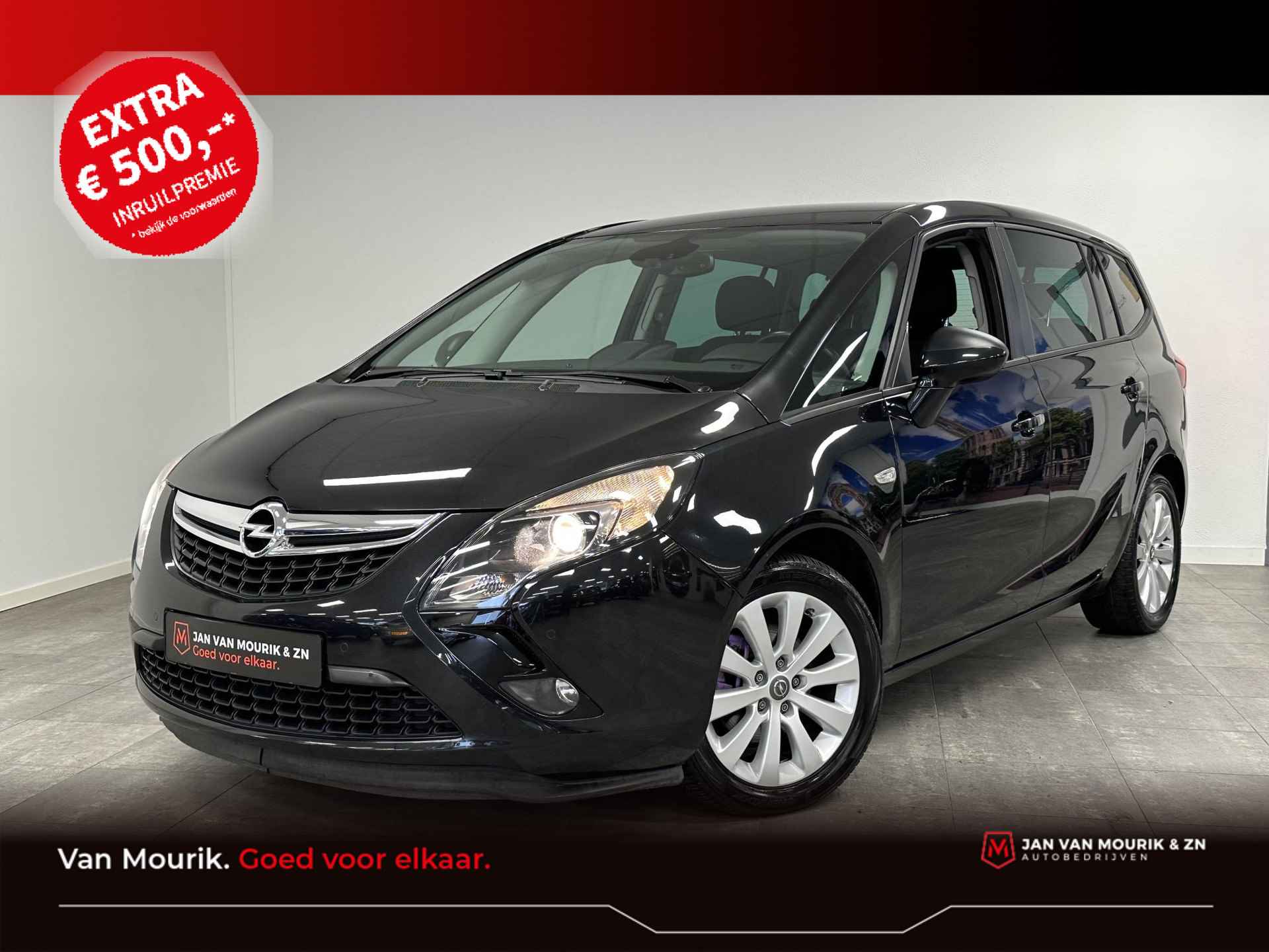 Opel Zafira Tourer 1.4 Turbo 140 Edition 7 persoons | Navigatie | Camera | Parkeersensoren - 1/24
