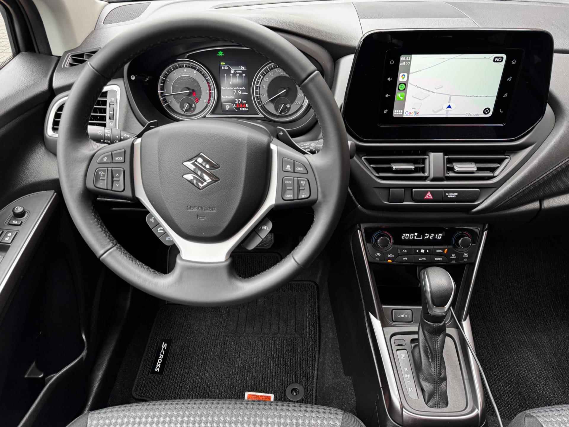 Suzuki S-Cross 1.5 Hybrid Select / Trekhaak / Navigatie by App + Camera / Automaat / Adaptive Cruise / Stoelverwarming - 16/50