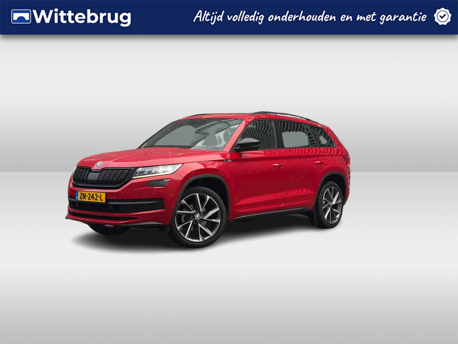 Škoda Kodiaq 1.5 TSI Sportline Business / Zwenkbare Trekhaak / Memory Seat / Panoramadak / Dodehoek Sensor / Digitale Cockpit / Achteruitrijcamera