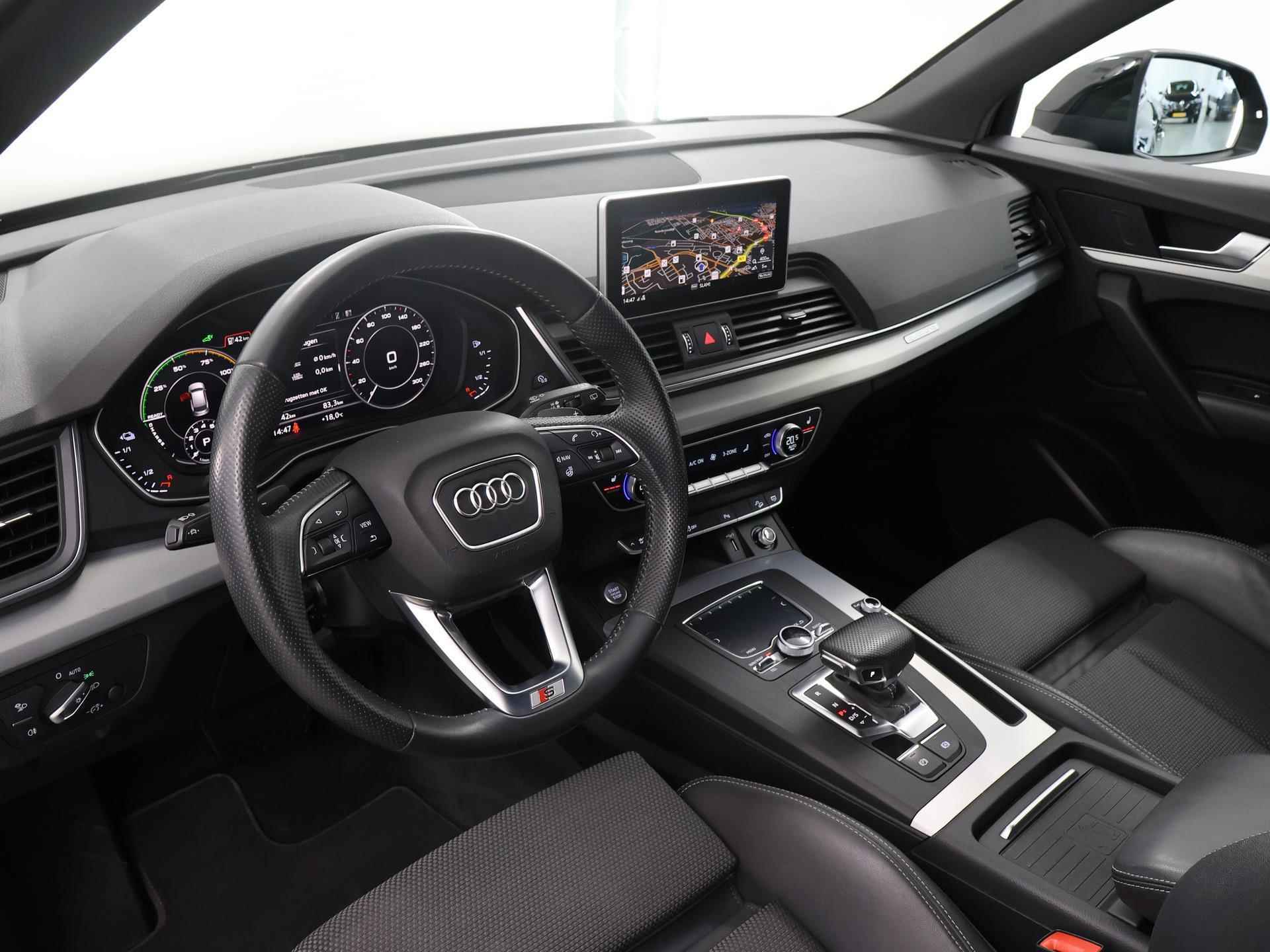 Audi Q5 50 TFSI e quattro S edition | S-Line | Digitaal dashboard | Trekhaak wegklapbaar | Ele. verstelbare stoelen | DAB | Adaptieve CruiseControl | Matrix-LED | Stoel verw. | Privacy Glass | Luchtvering | - 8/55