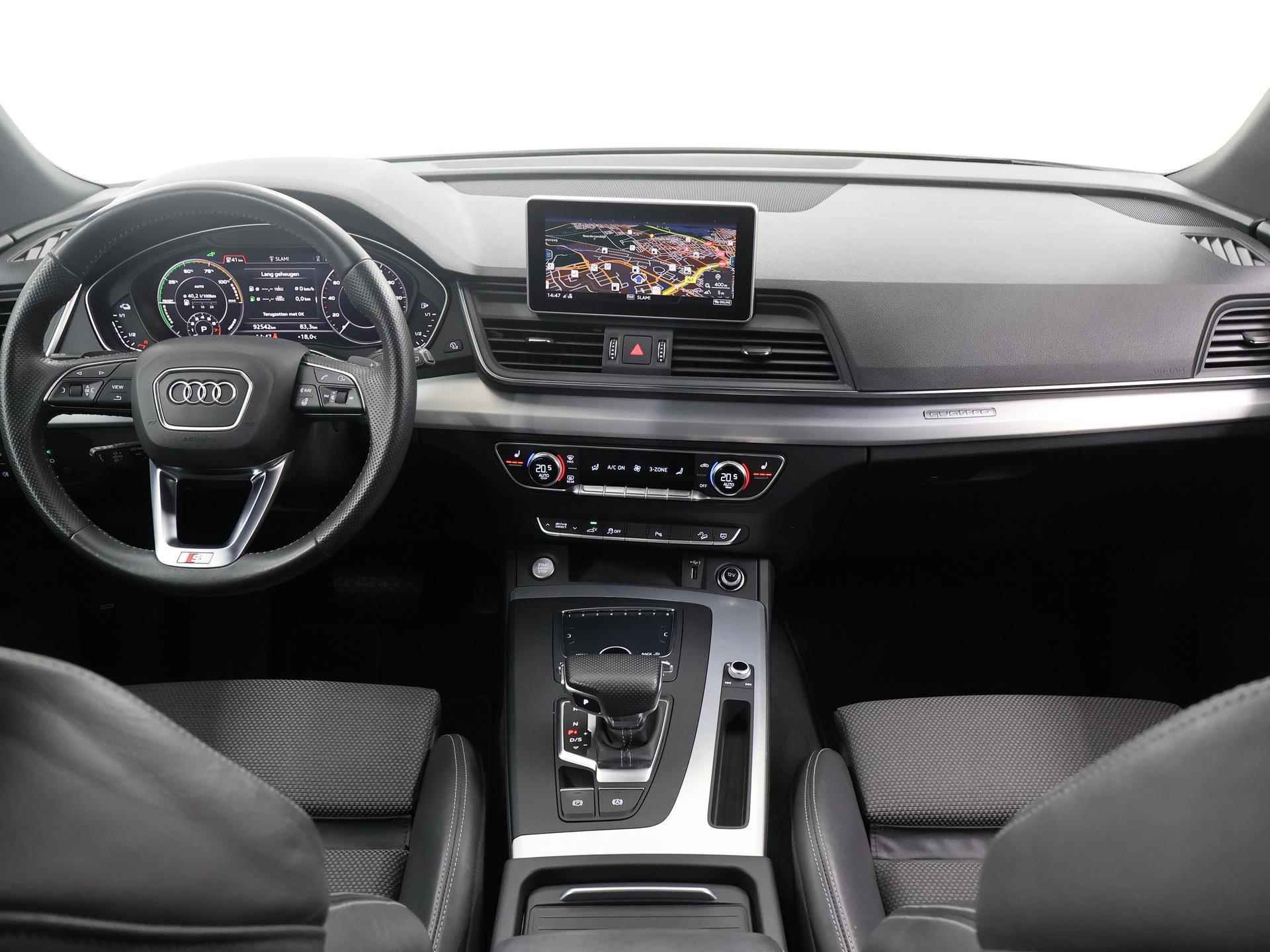 Audi Q5 50 TFSI e quattro S edition | S-Line | Digitaal dashboard | Trekhaak wegklapbaar | Ele. verstelbare stoelen | DAB | Adaptieve CruiseControl | Matrix-LED | Stoel verw. | Privacy Glass | Luchtvering | - 9/55