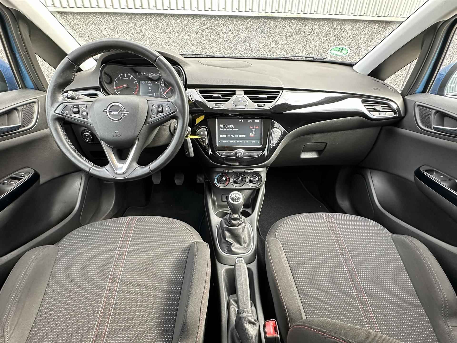 Opel Corsa 1.0T 90pk 5drs Online Edition | Airconditioning | Navigatie | Lm velgen | Cruise control | Parkeersensoren - 30/38