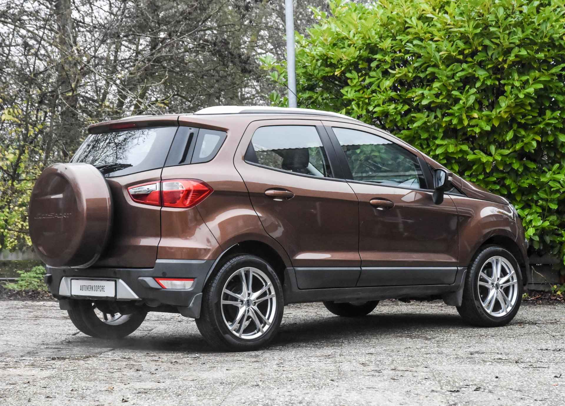 Ford EcoSport 1.0Titanium Leder automaat / keyless Go / stoelverwarming / airco / cruise control / 17" LM-velgen / 4 elek. ramen - 8/37