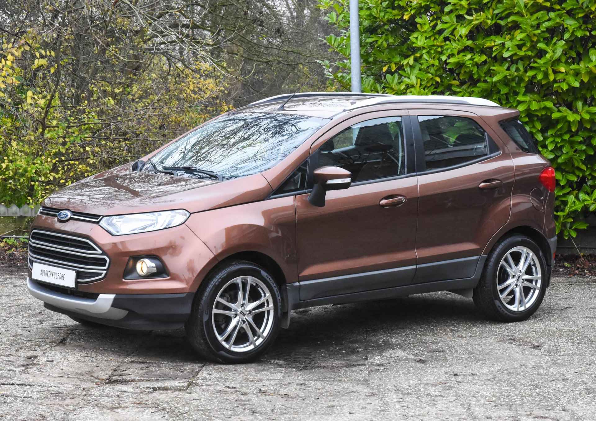 Ford EcoSport 1.0Titanium Leder automaat / keyless Go / stoelverwarming / airco / cruise control / 17" LM-velgen / 4 elek. ramen - 9/37