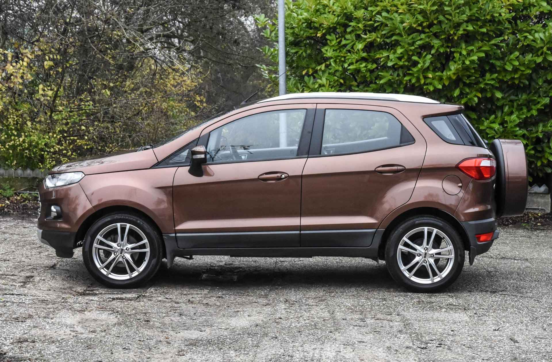 Ford EcoSport 1.0Titanium Leder automaat / keyless Go / stoelverwarming / airco / cruise control / 17" LM-velgen / 4 elek. ramen - 37/37