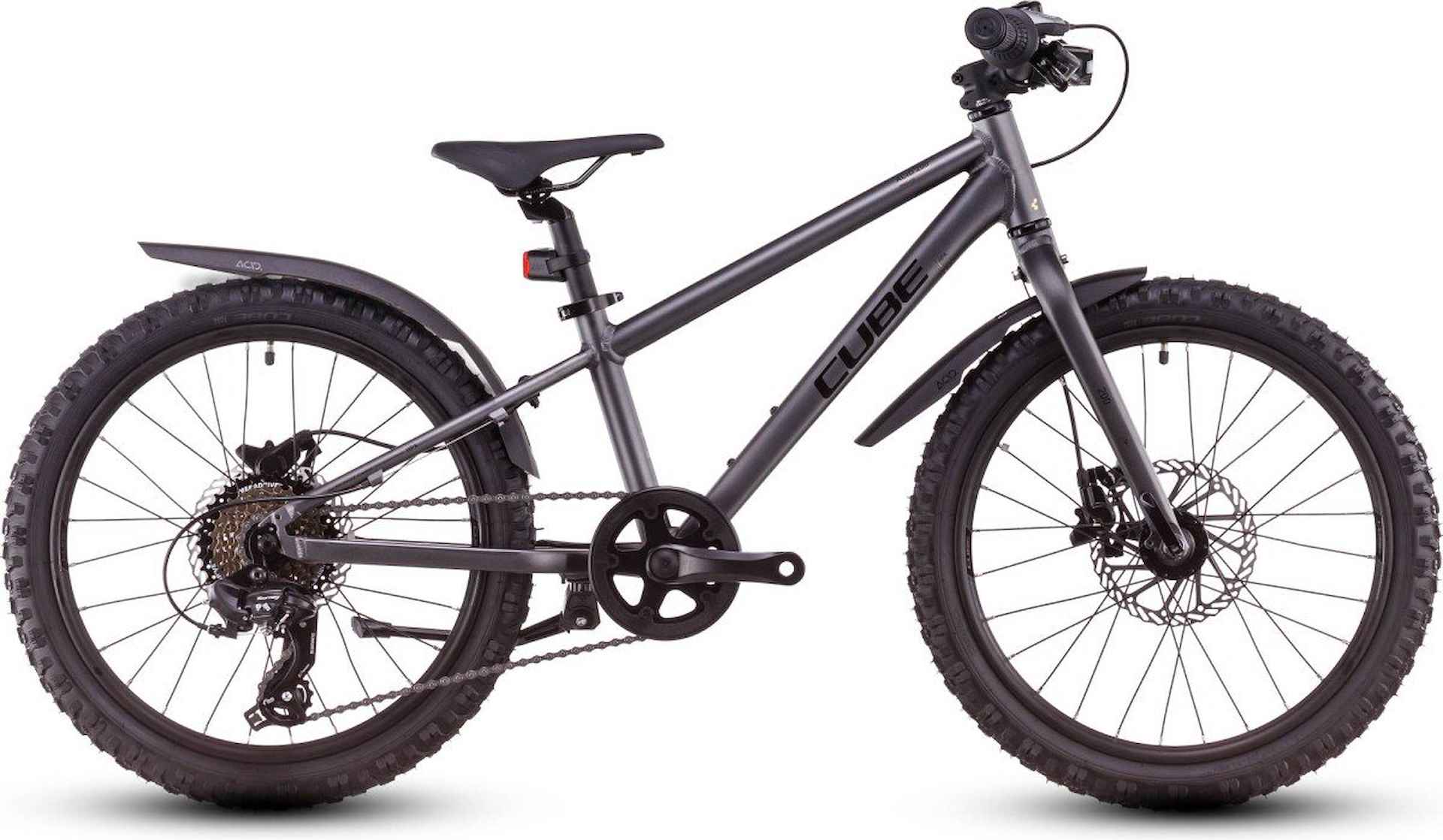 CUBE Acid 200 Disc Allroad (2025) Jongens Grey/flash 20cm 2025