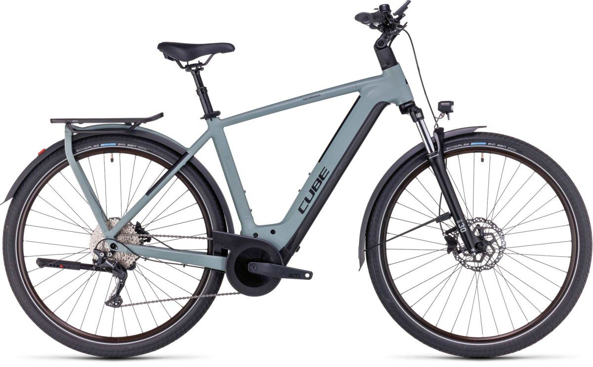 CUBE KATHMANDU HYBRID ONE 750 SWAMPGREY Heren Swampgrey/black M 54cm M 2024