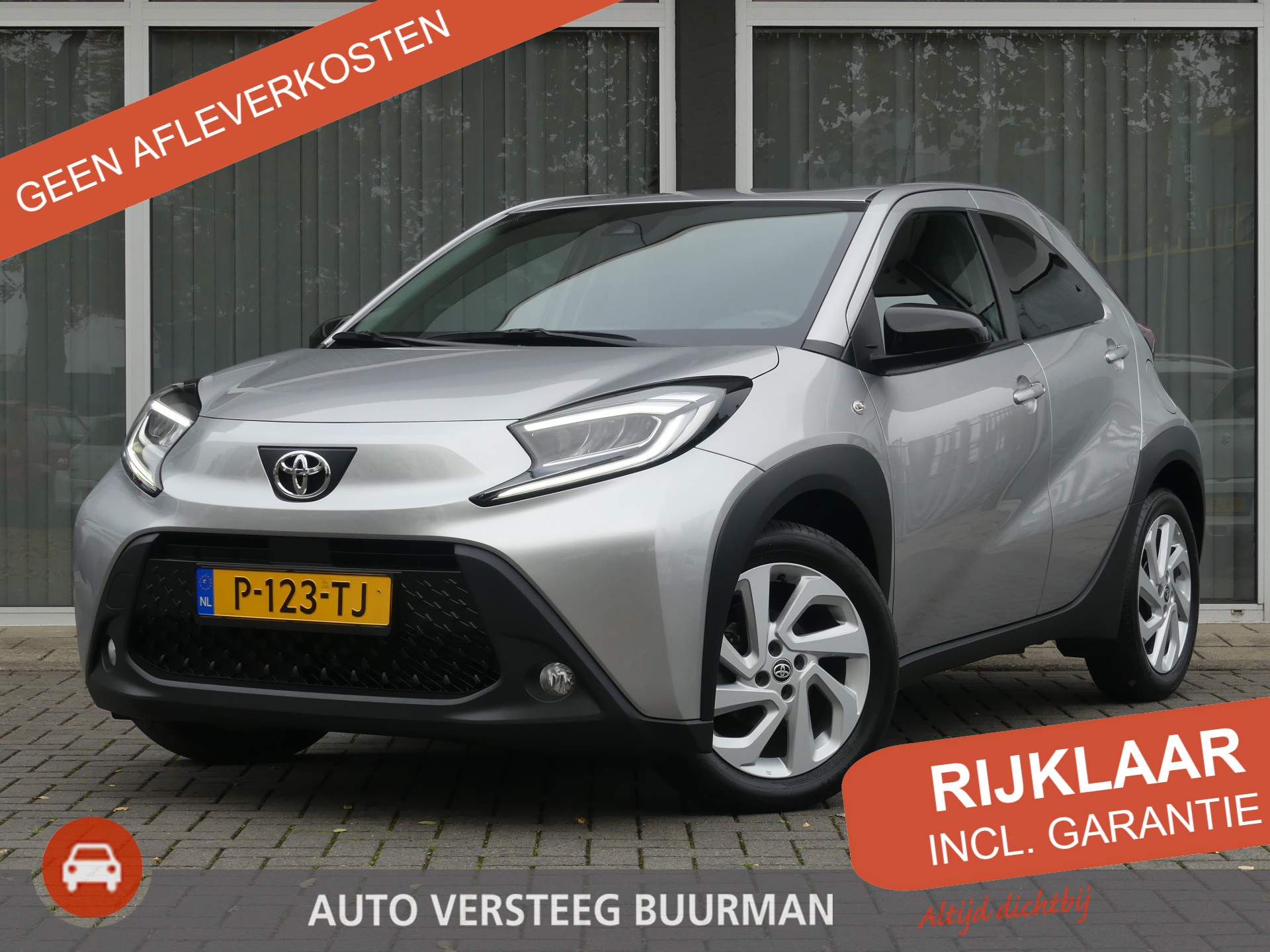 Toyota Aygo X 1.0 VVT-i MT first CruiseControl, Airco, elektr. ramen voor, Applecarpl./Andr. auto