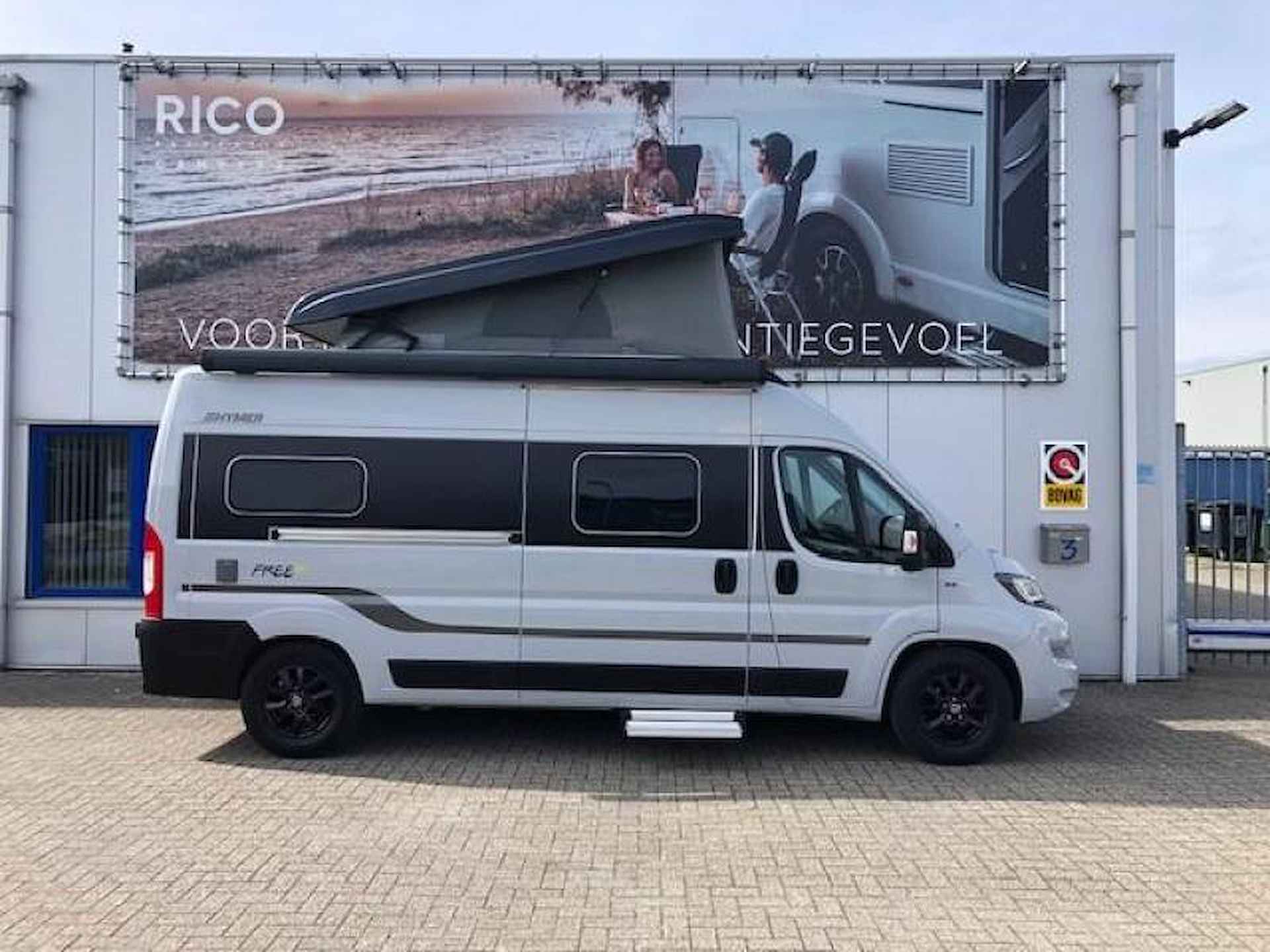 Hymer Free 600 Campus  Hefdak 9 trapsautoma - 6/25