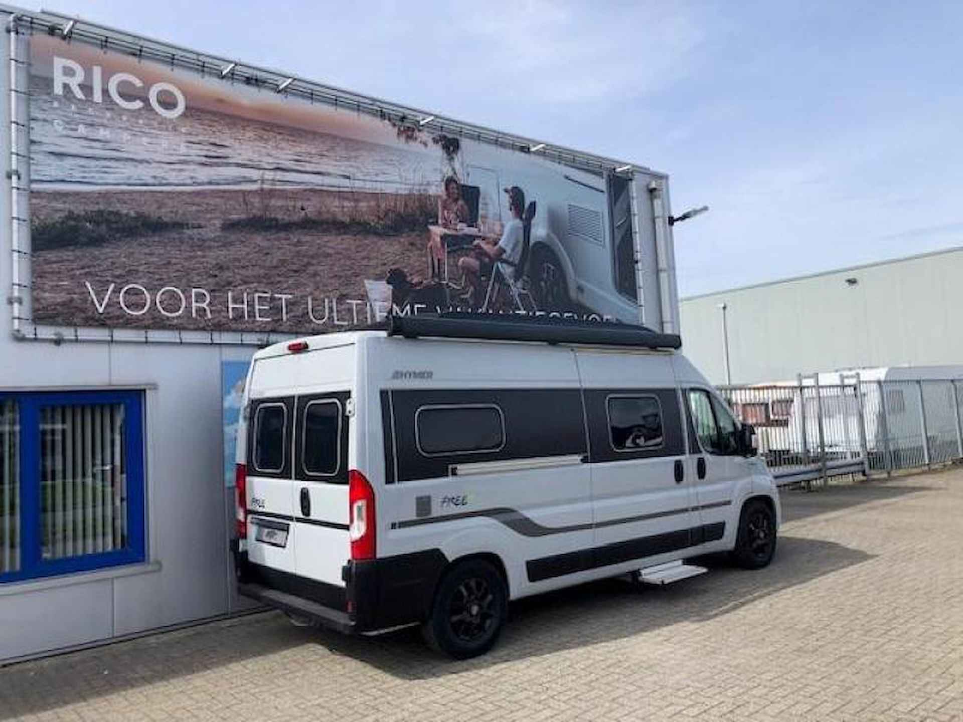 Hymer Free 600 Campus  Hefdak/automaat/dieselvw. - 5/25