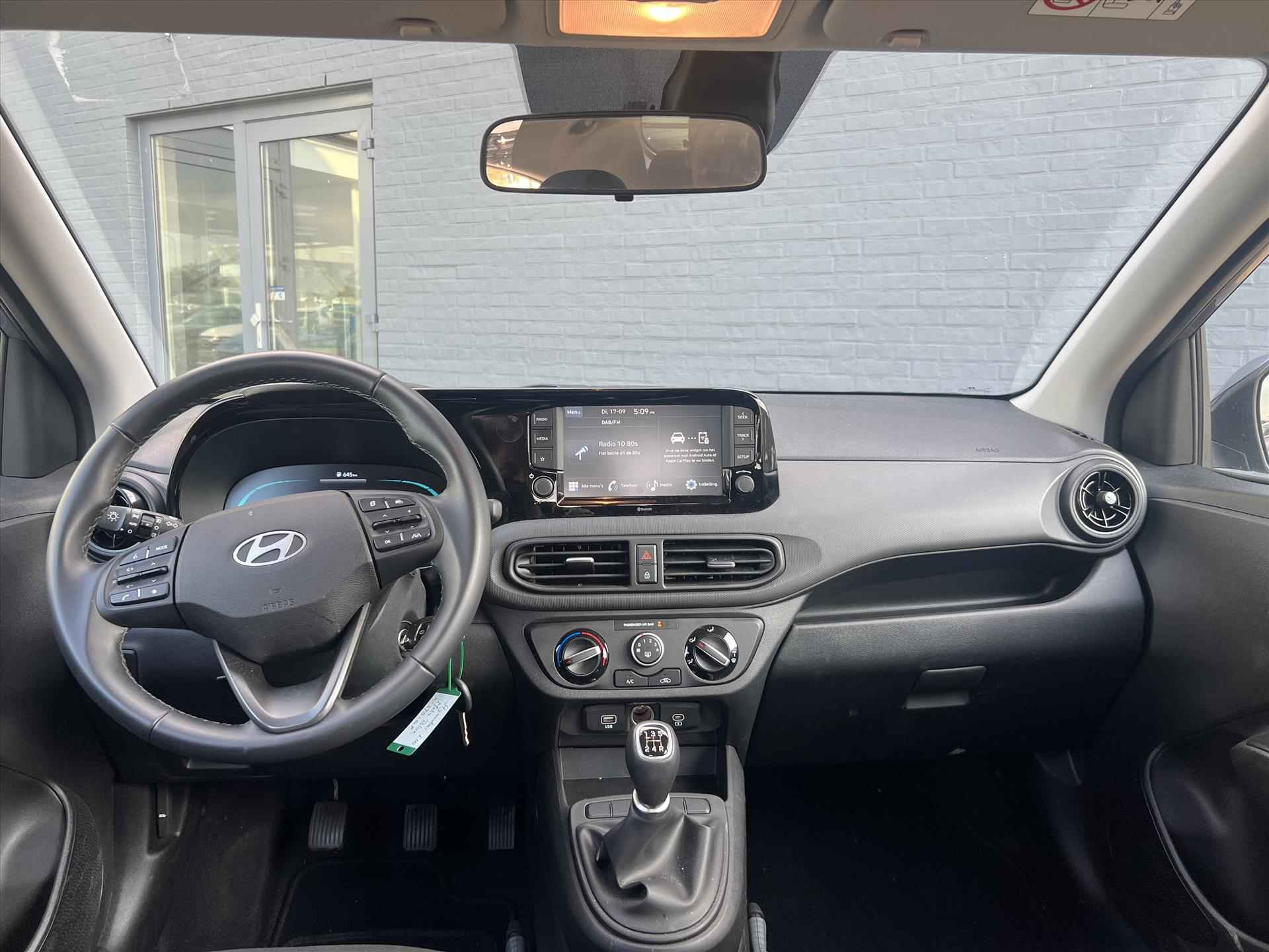 HYUNDAI I10  Comfort  |  Cruise Control | Apple Carplay/Android Auto |  € 285,- PL per maand - 14/33