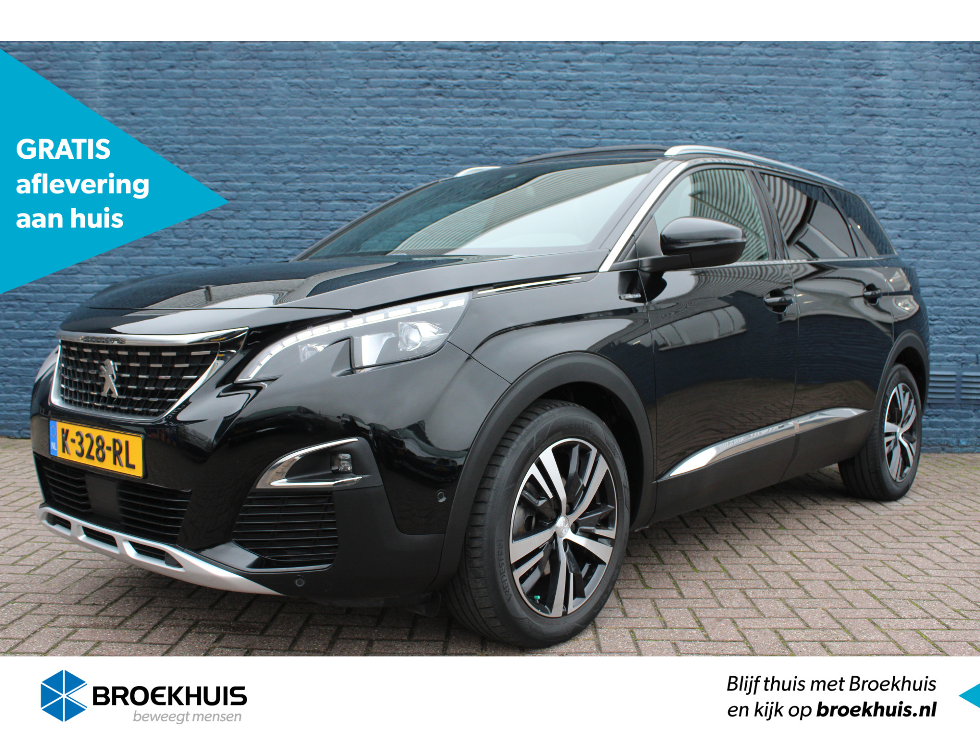 Peugeot 5008 SUV 1.6 PureTech 180pk EAT8 GT-Line 7p | Automaat | Navigatie | Panorama/schuifdak | Stoelverwarming | Full LED |