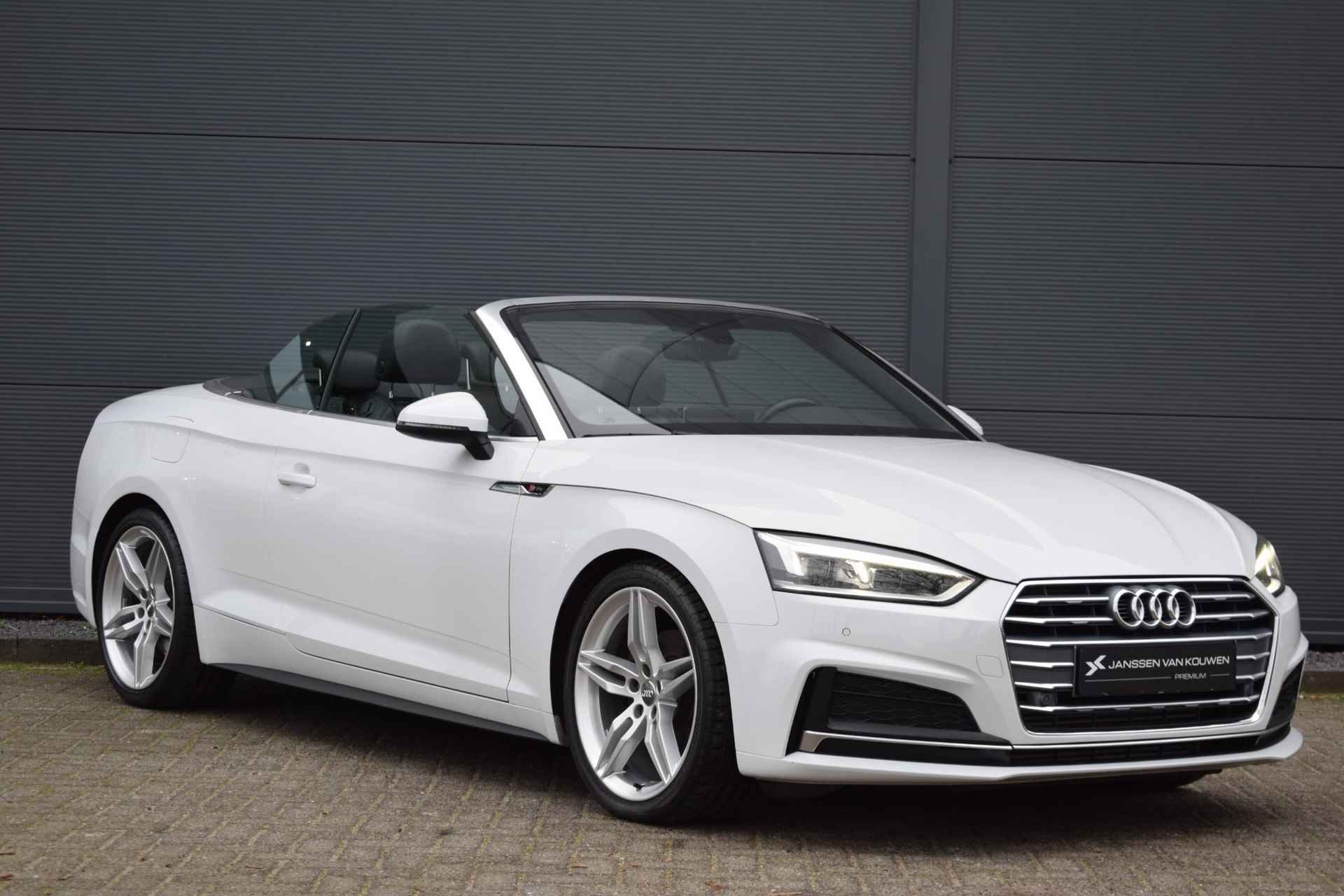 Audi A5 Cabriolet 40 TFSI Design Pro Line Plus / S-Line / Sportstoelen / Camera / Leder - 3/57