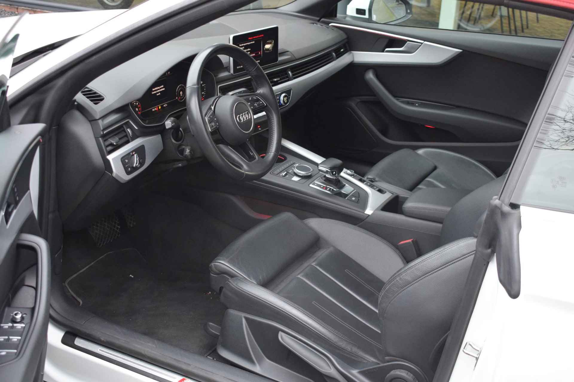 Audi A5 Cabriolet 40 TFSI Design Pro Line Plus / S-Line / Sportstoelen / Camera / Leder - 7/57