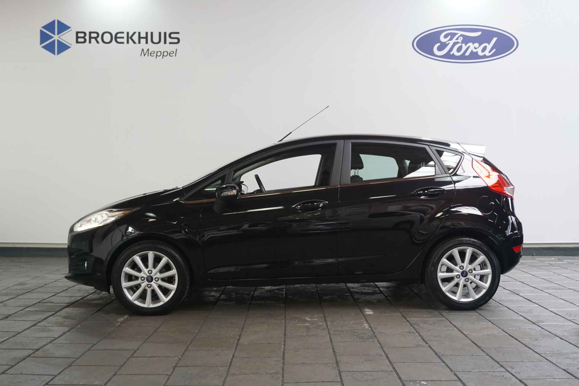 Ford Fiesta 1.0 EcoBoost Titanium | 100 pk | Navi | Clima | Cruise | Voorruitverwarming | Hoogte verst. passagiersstoel | - 2/27