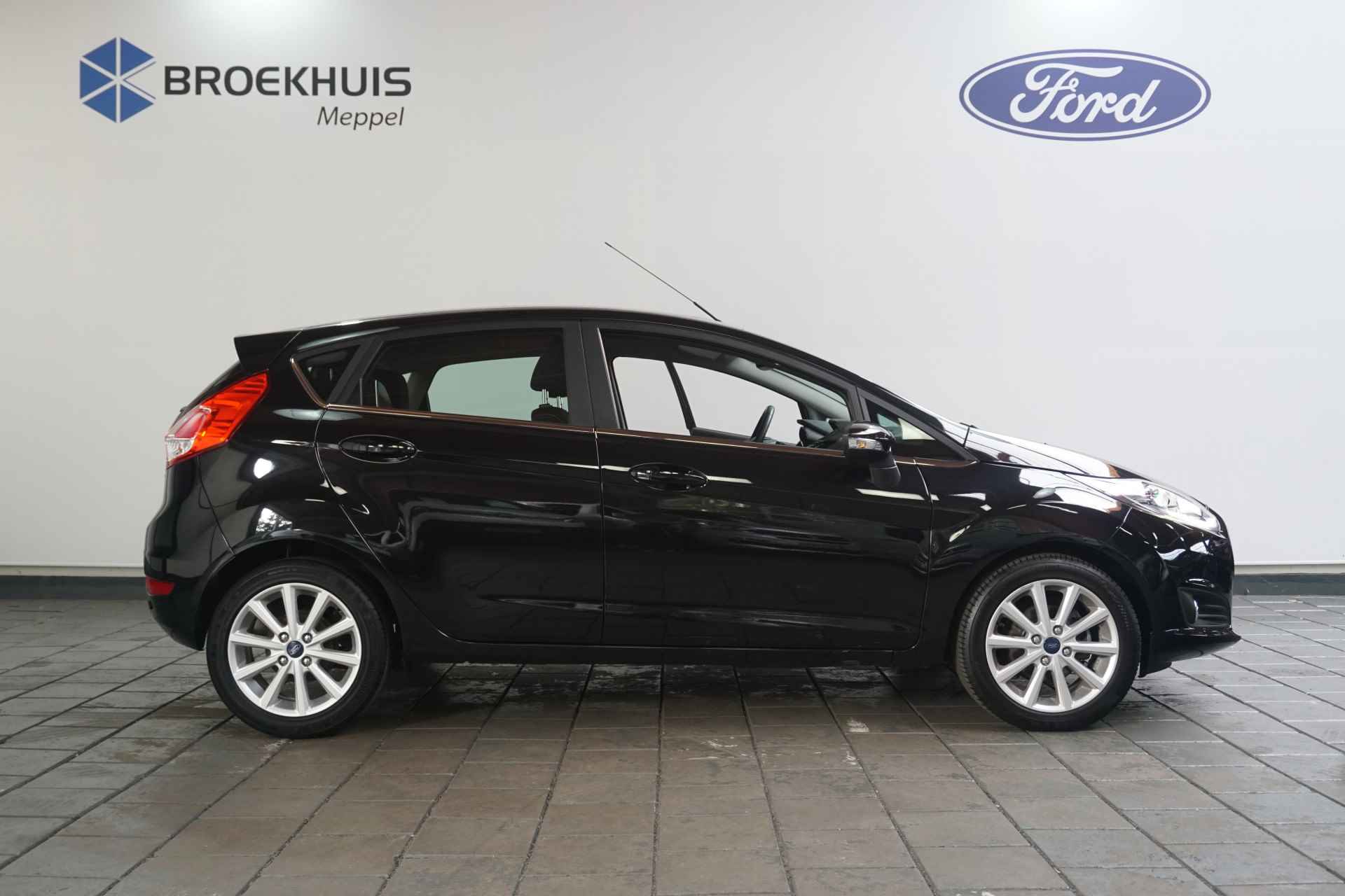 Ford Fiesta 1.0 EcoBoost Titanium | 100 pk | Navi | Clima | Cruise | Voorruitverwarming | Hoogte verst. passagiersstoel | - 5/27