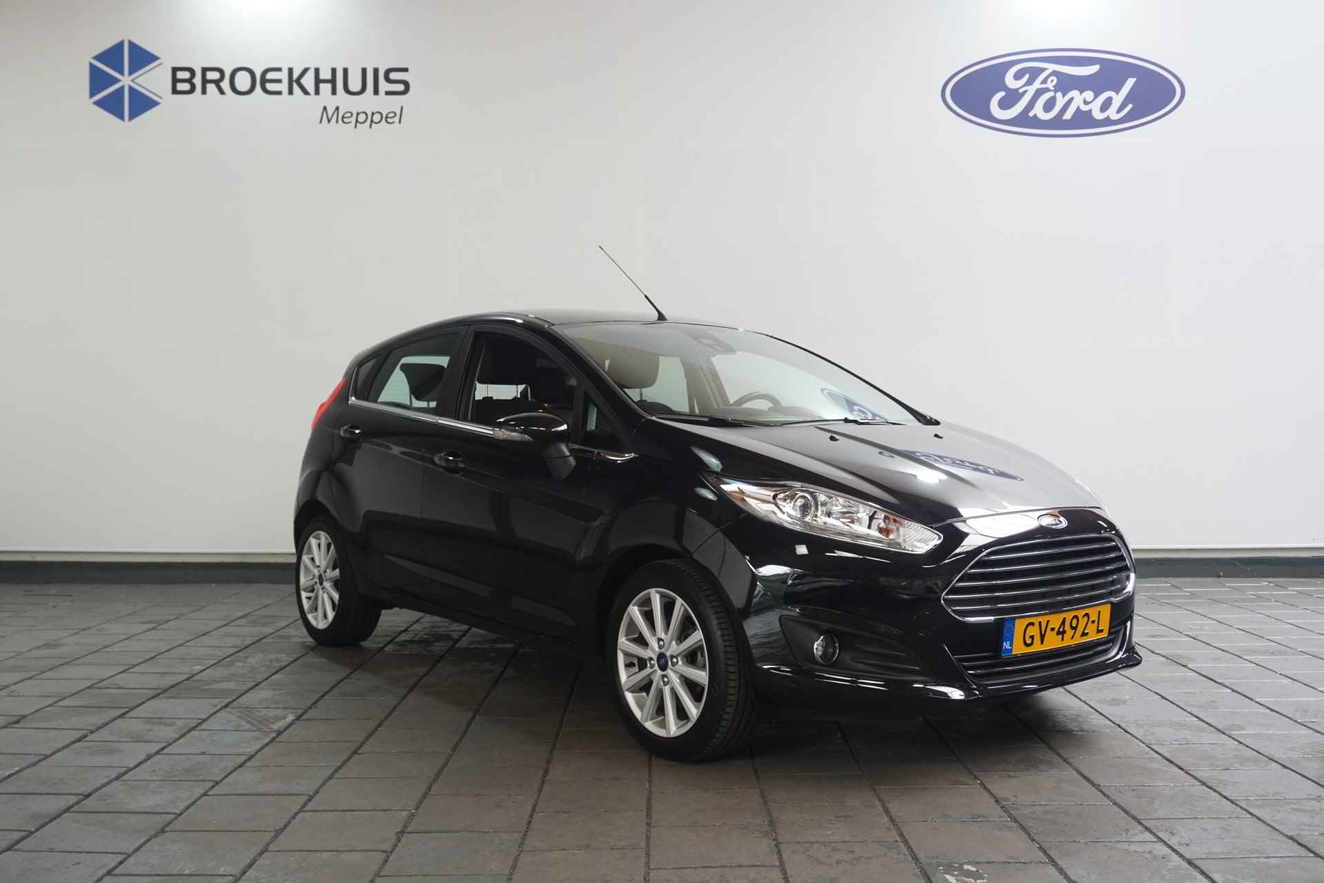 Ford Fiesta 1.0 EcoBoost Titanium | 100 pk | Navi | Clima | Cruise | Voorruitverwarming | Hoogte verst. passagiersstoel | - 6/27