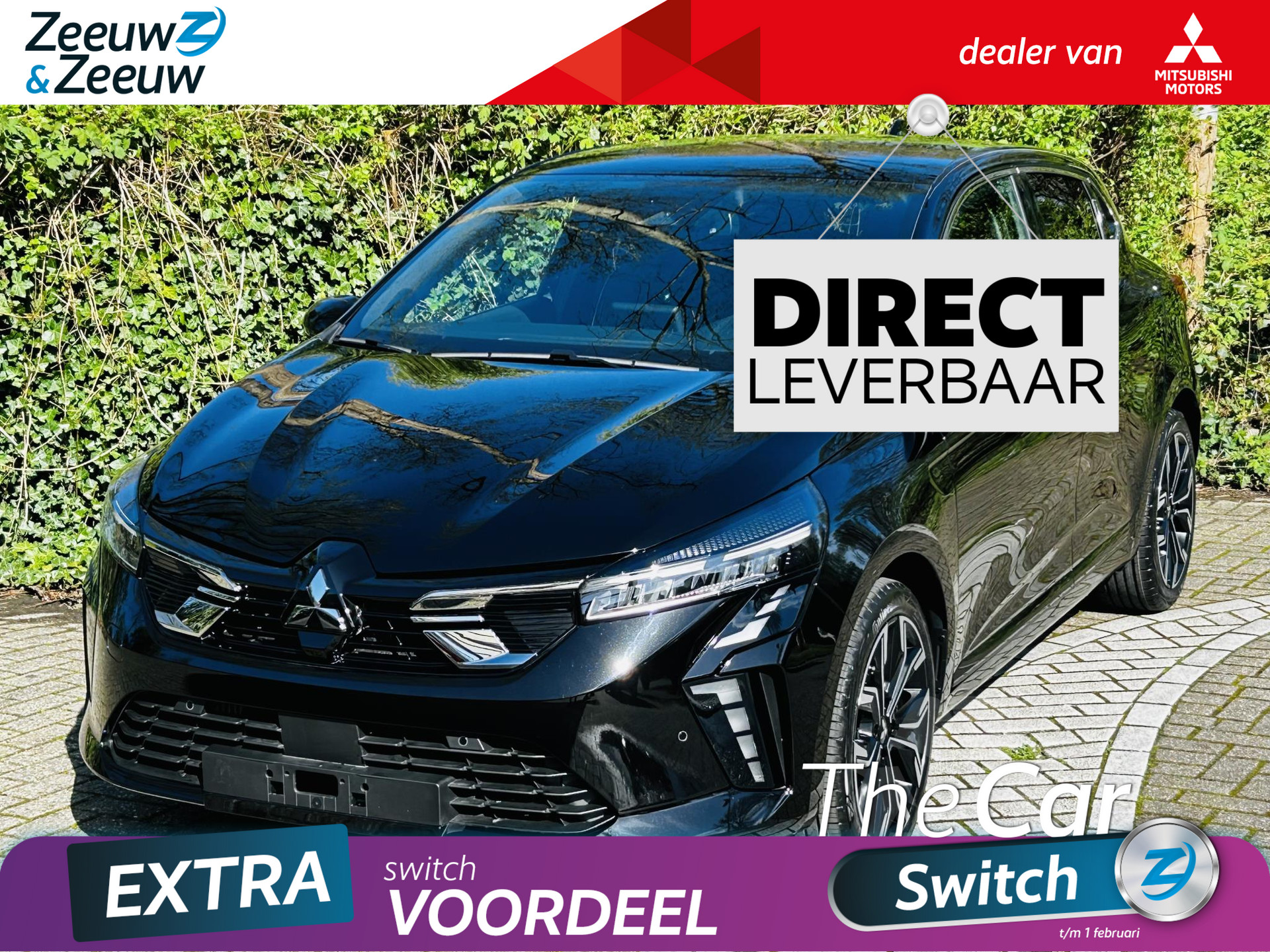 Mitsubishi Colt 1.0T MT Instyle 8 jaar garantie  |  NU 4000,- VOORRAAD KORTING ,PROFITEER NU VAN 736 ,- BPM VOORDEEL OP DEZE VOORRAAD AUTO,S  CLIMATE | CAMERA | STUUR & STOELVERWARMING | ANDROID AUTO / APPLE CARPLAY |