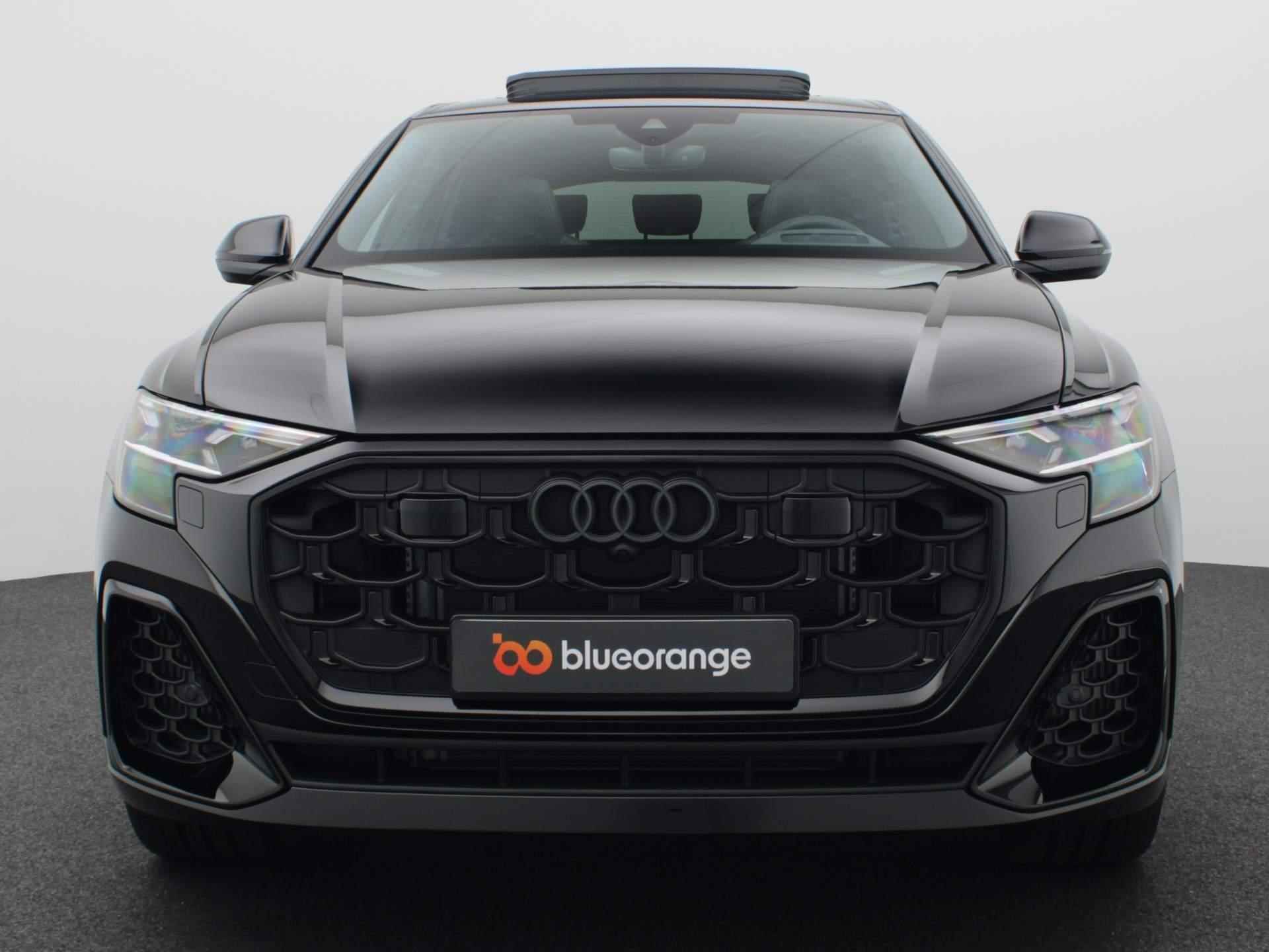 Audi Q8 55 TFSI e quattro Pro Line S 394PK Tiptronic Advanced Onderstel, Panoramadak, 360 gr. camera, trekhaak, leder, Laser-led, Bang&Olufsen, head-up, stoelventilatie, luchtvering, 23" lichtmetaal - 13/64