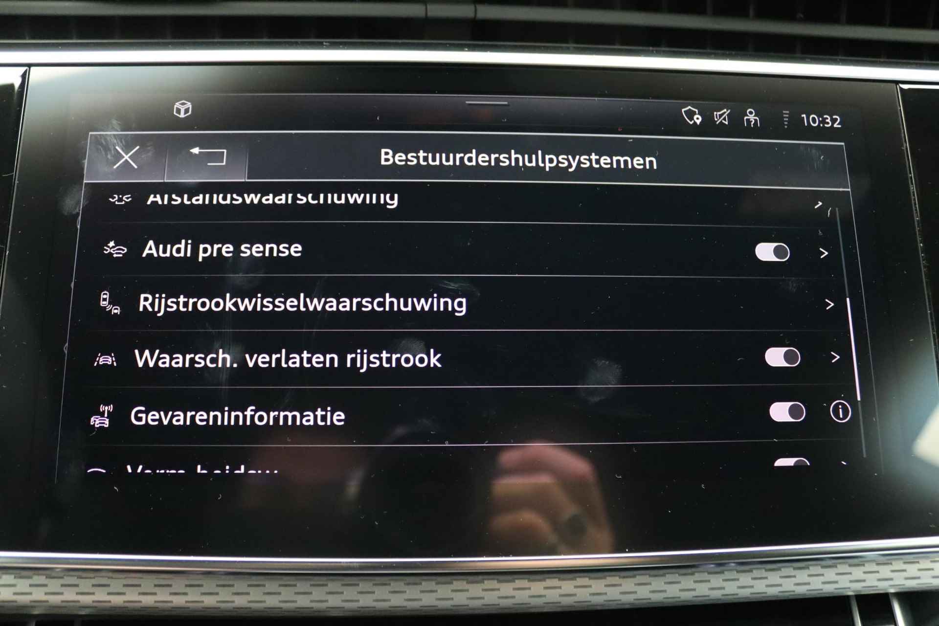 Audi Q8 55 TFSI e quattro Pro Line S 394PK Tiptronic Advanced Onderstel, Panoramadak, 360 gr. camera, trekhaak, leder, Laser-led, Bang&Olufsen, head-up, stoelventilatie, luchtvering, 23" lichtmetaal - 33/64