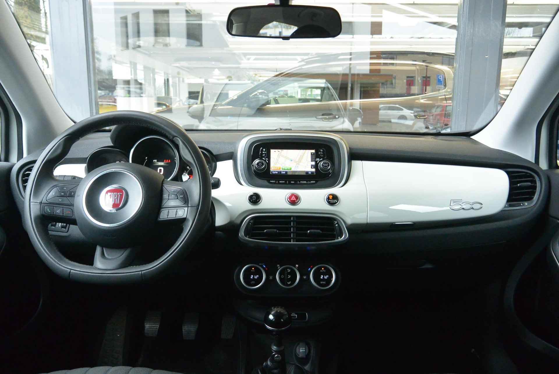 Fiat 500X 1.4 Turbo MultiAir 16v 140pk Lounge │ Navigatiesysteem │ Parkeersensoren achter - 4/14