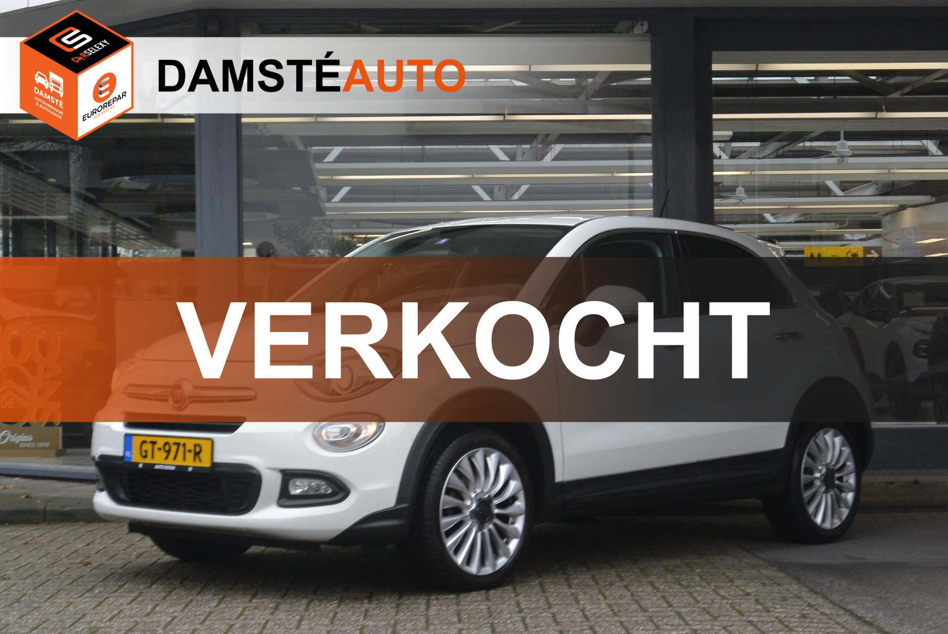 Fiat 500X 1.4 Turbo MultiAir 16v 140pk Lounge │ Navigatiesysteem │ Parkeersensoren achter