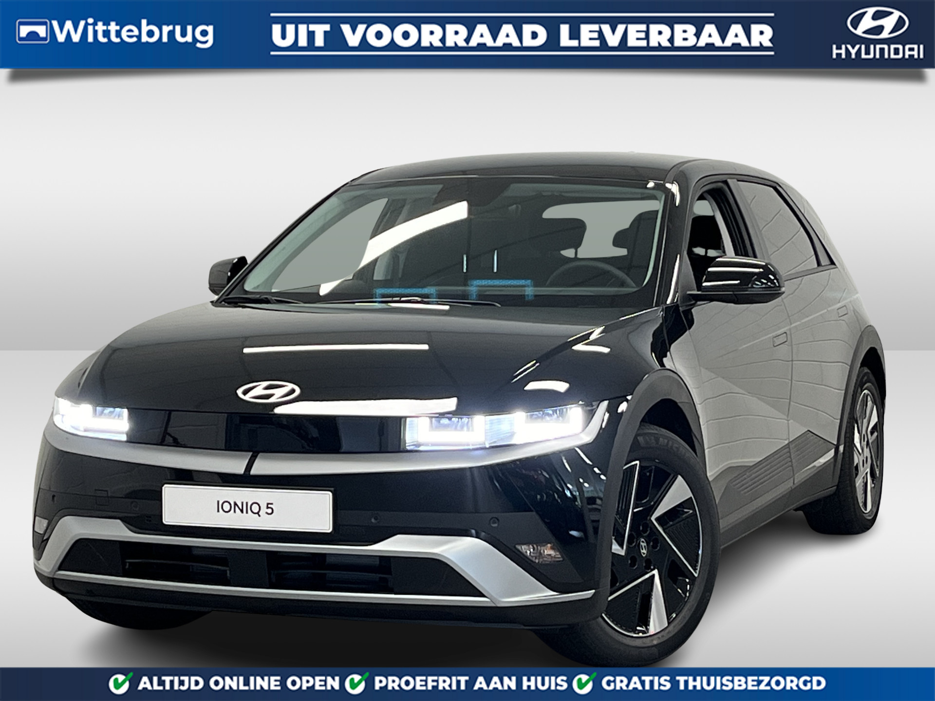 Hyundai IONIQ 5 Connect+ 84 kWh FACELIFT MODEL | LEDER | STOELVERWARMING Uit voorraad leverbaar!