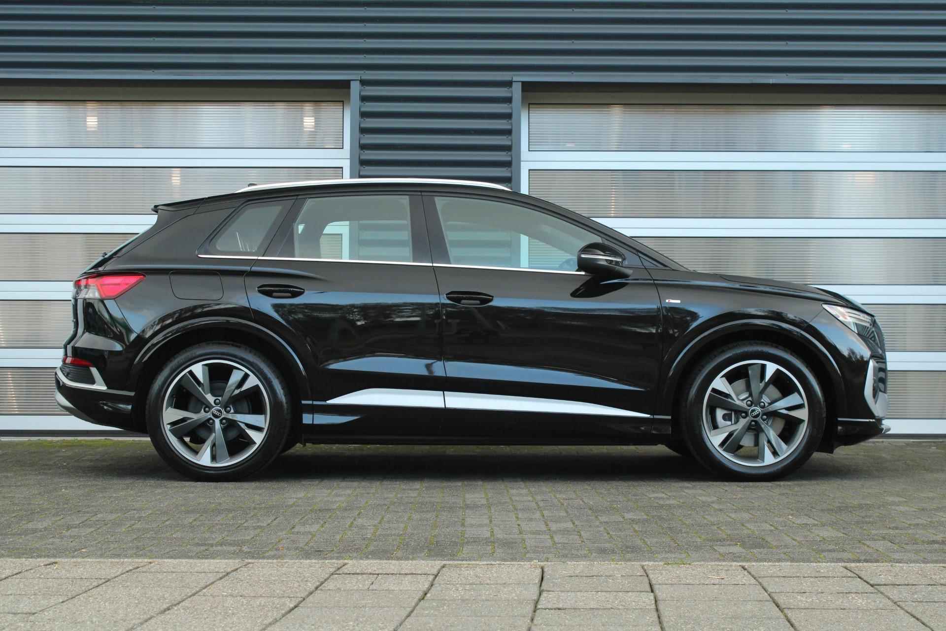 Audi Q4 e-tron 45 quattro S Edition 286pk 82 kWh | Warmtepomp | LMV 20" | Panoramadak - 15/53