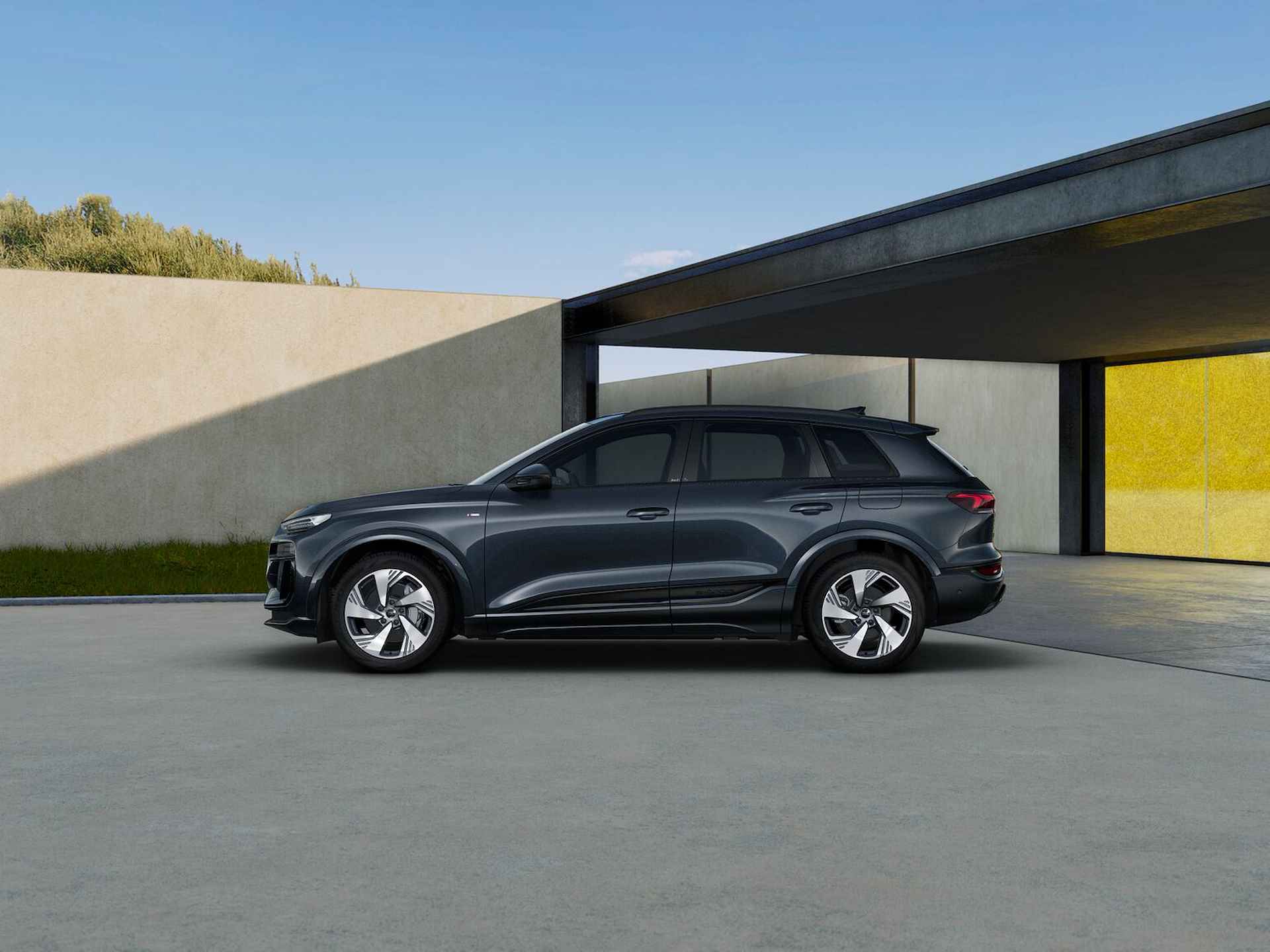 Audi Q6 e-tron S edition 100 kWh | Luchtvering | Bijrijder scherm - 4/6