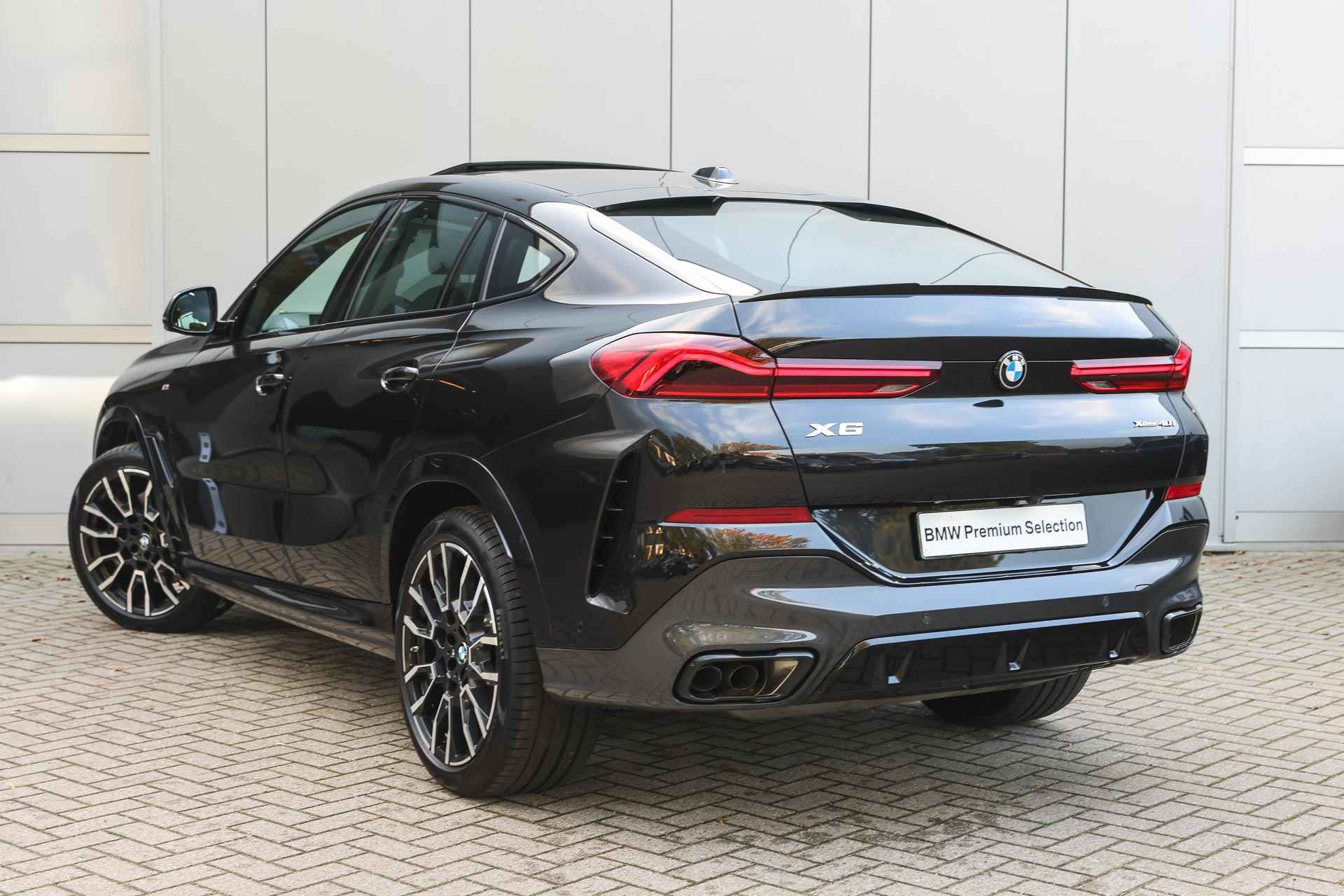 BMW X6 xDrive40i High Executive Automaat / Panoramadak Sky Lounge / Adaptieve LED / Harman Kardon / Comfort Access / Live Cockpit Professional / Parking Assistant Professional - 3/46