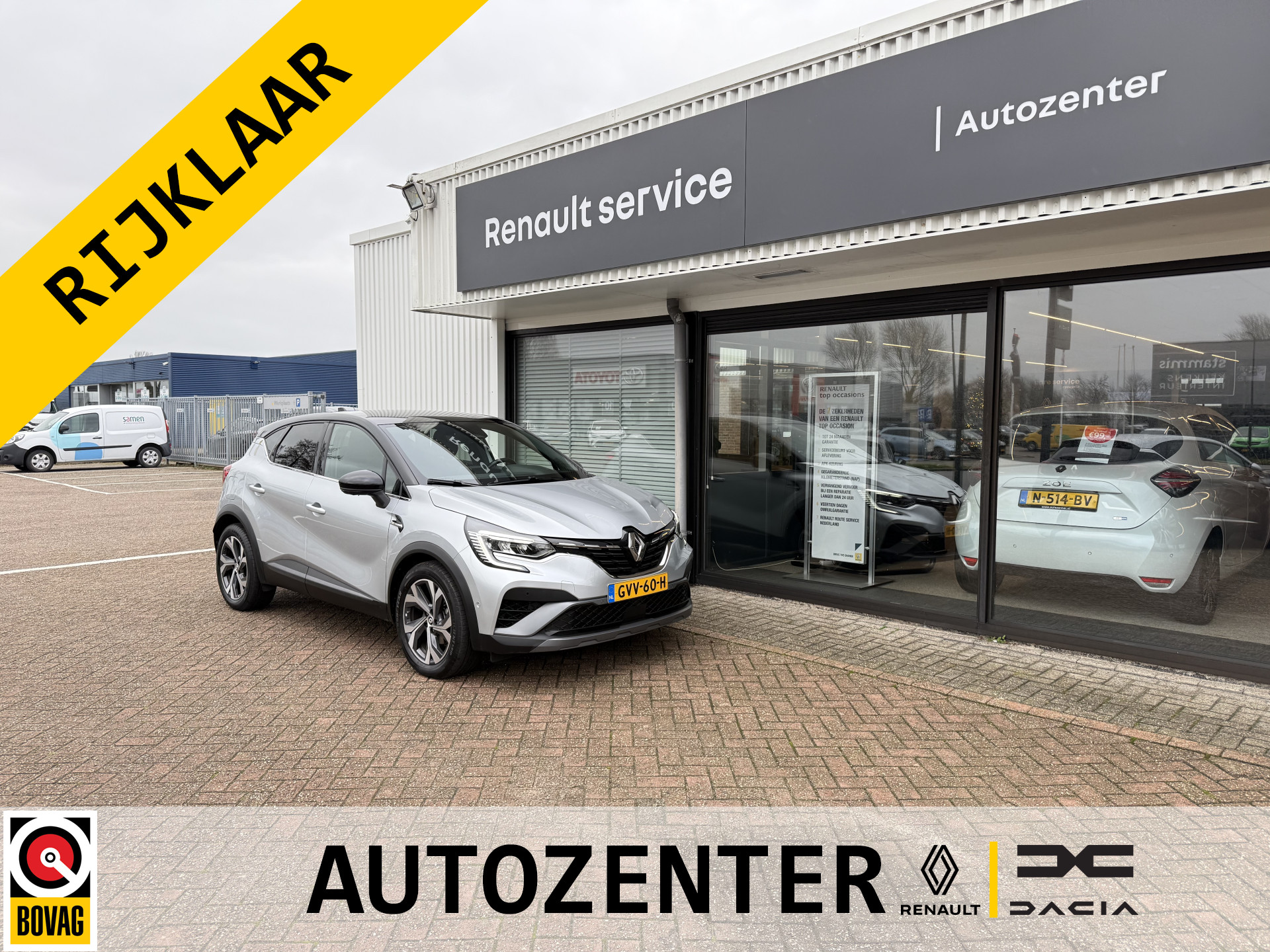 Renault Captur 1.6 E-Tech Plug-in Hybrid 160 R.S. Line | trekhaak wegklapbaar | 360 camera | adaptieve cruise | tijdelijk gratis Top Afleverpakket twv Eur 695