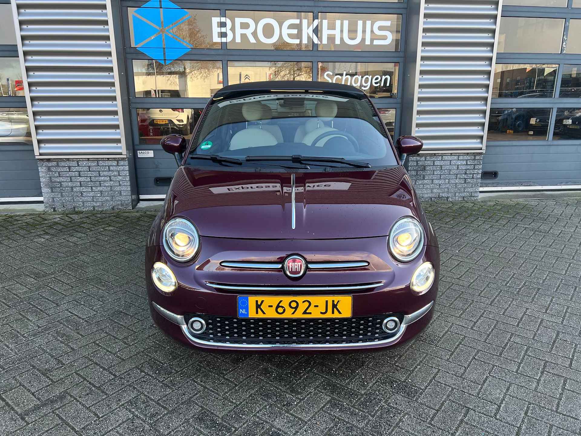 Fiat 500 Cabrio 1.0 70 pk Hybrid Star | Apple Carplay/Android | Cruise control | Climatronic | - 3/29