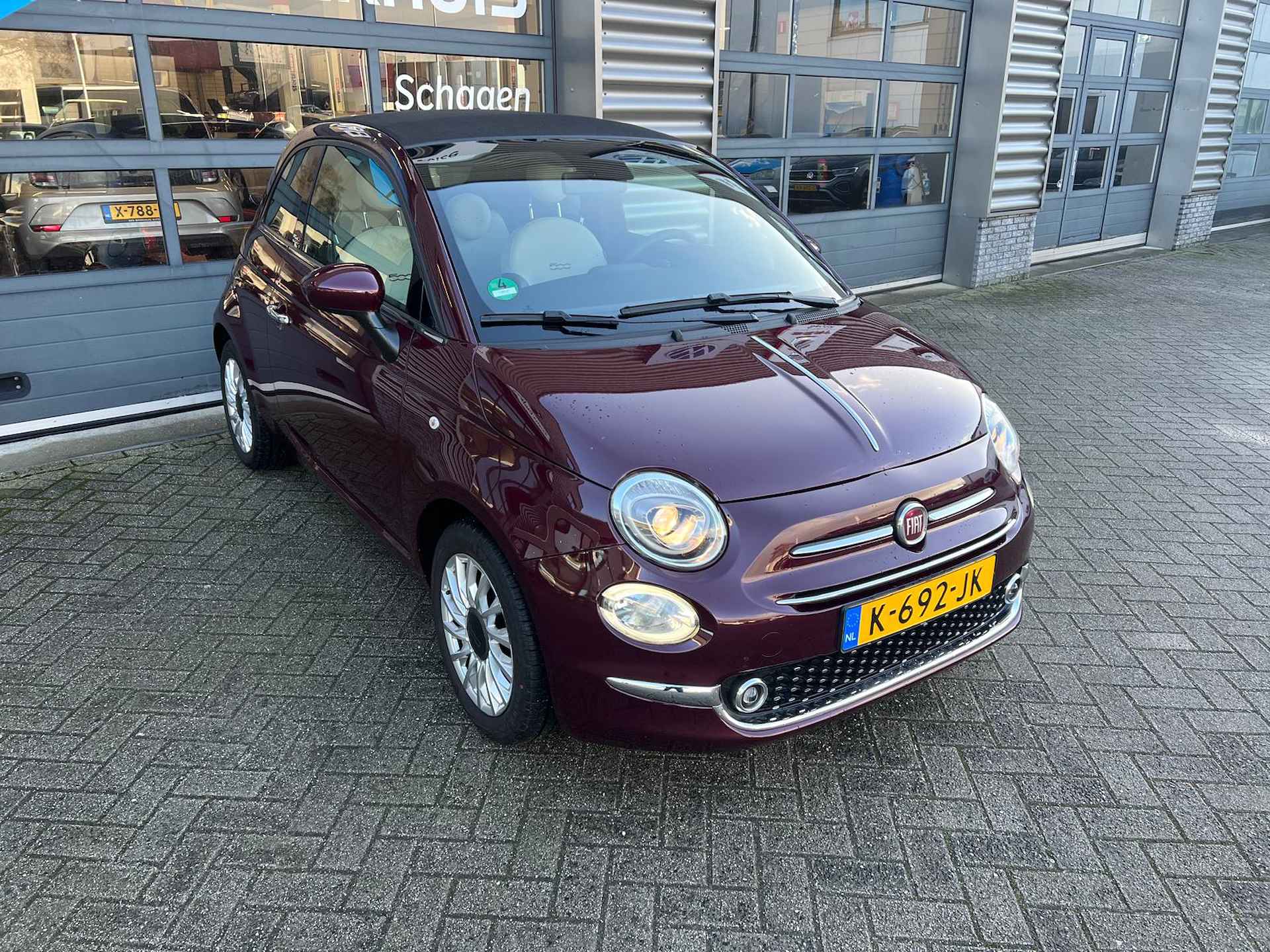 Fiat 500 Cabrio 1.0 70 pk Hybrid Star | Apple Carplay/Android | Cruise control | Climatronic | - 4/29