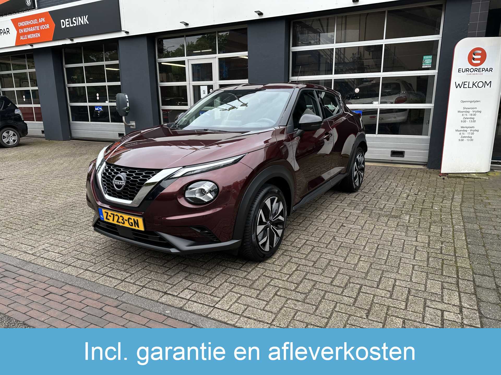 Nissan Juke 1.0 DIG-T Acenta All in prijs Airco/LM velgen/Android/Apple carplay bij viaBOVAG.nl