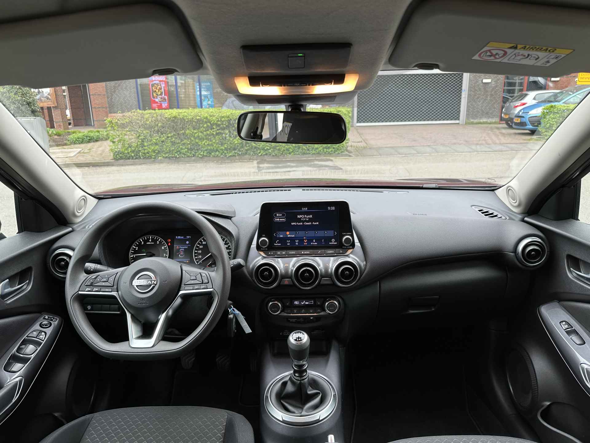 Nissan Juke 1.0 DIG-T Acenta All in prijs Airco/LM velgen/Android/Apple carplay - 9/27