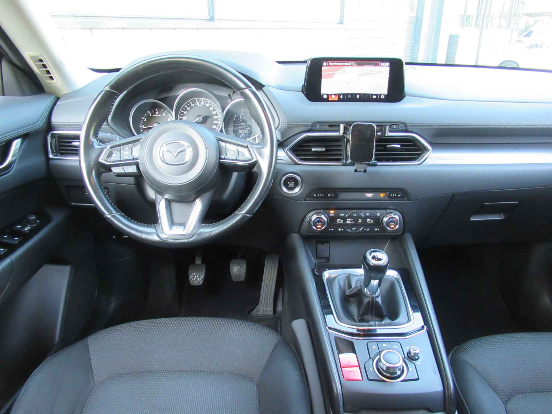 Mazda CX-5 2.0 SkyActiv-G 165 Skylease GT 2e eigen | dealer onderh | navi | tr.haak | stoel+stuur verw | dodehoek - 19/28