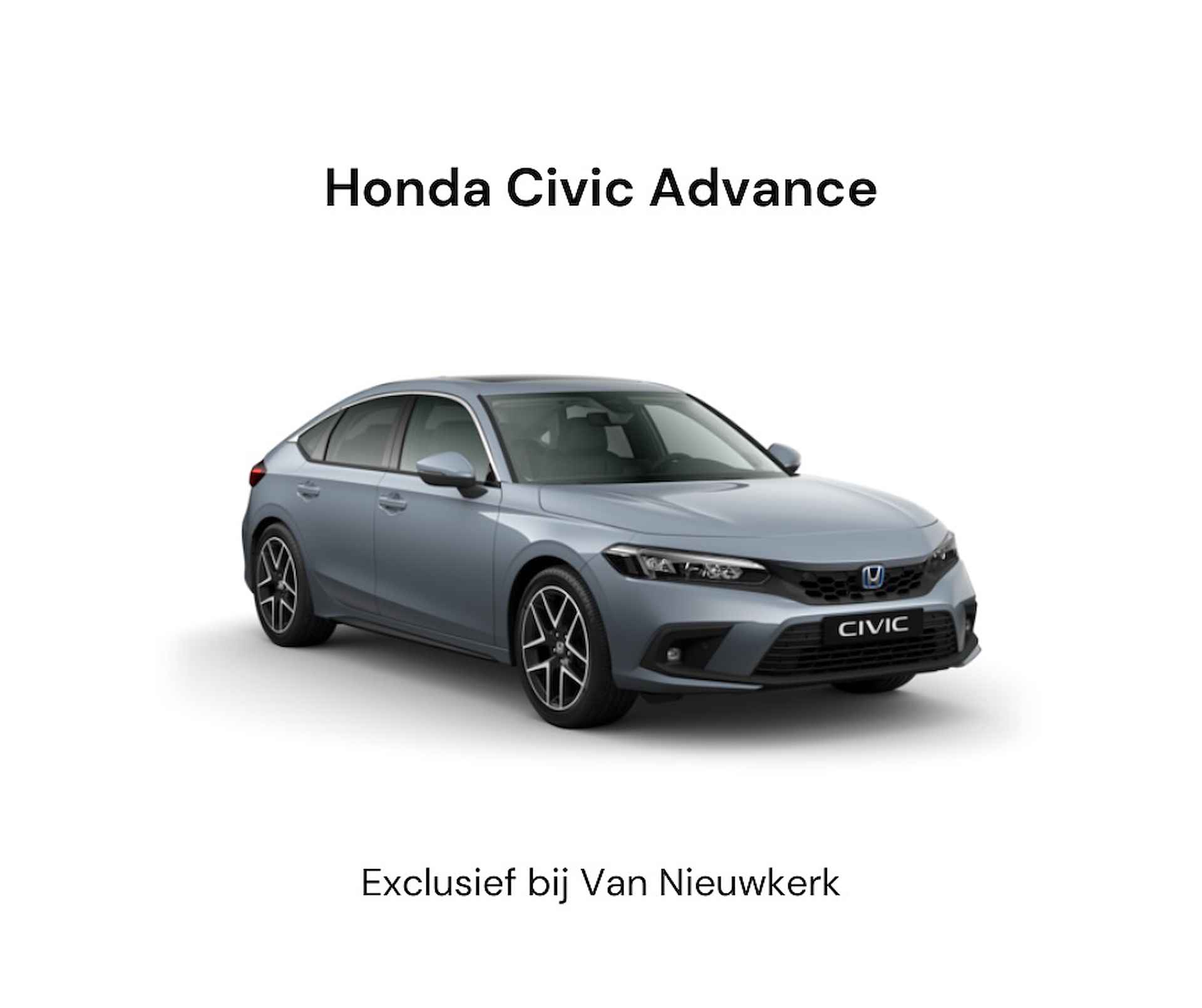 Honda Civic Hybrid 2.0 e:HEV Advance Bose Audio Panorama Nieuw Beschikbaar in 2024! - 1/4