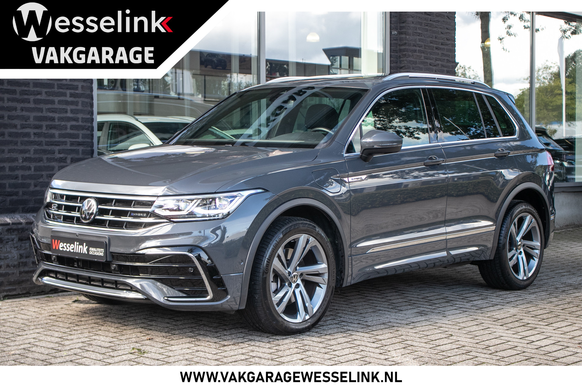 Volkswagen Tiguan 1.4 TSI eHybrid R-Line Business+ - All-in rijklrprs | Leer | Elekt. panodak | 360° camera