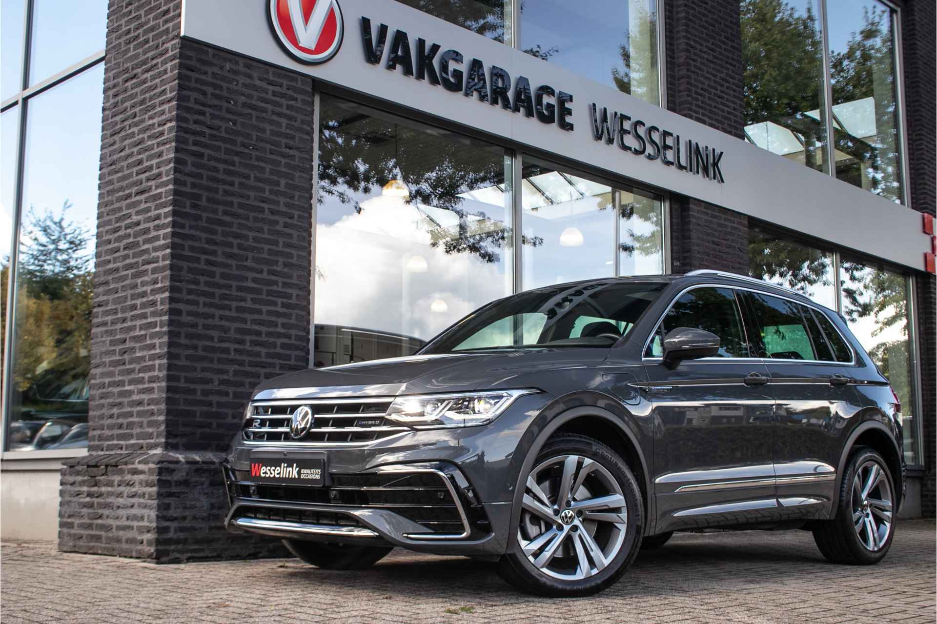 Volkswagen Tiguan 1.4 TSI eHybrid R-Line Business+ - All-in rijklrprs | Leer | Elekt. panodak | 360° camera - 12/48